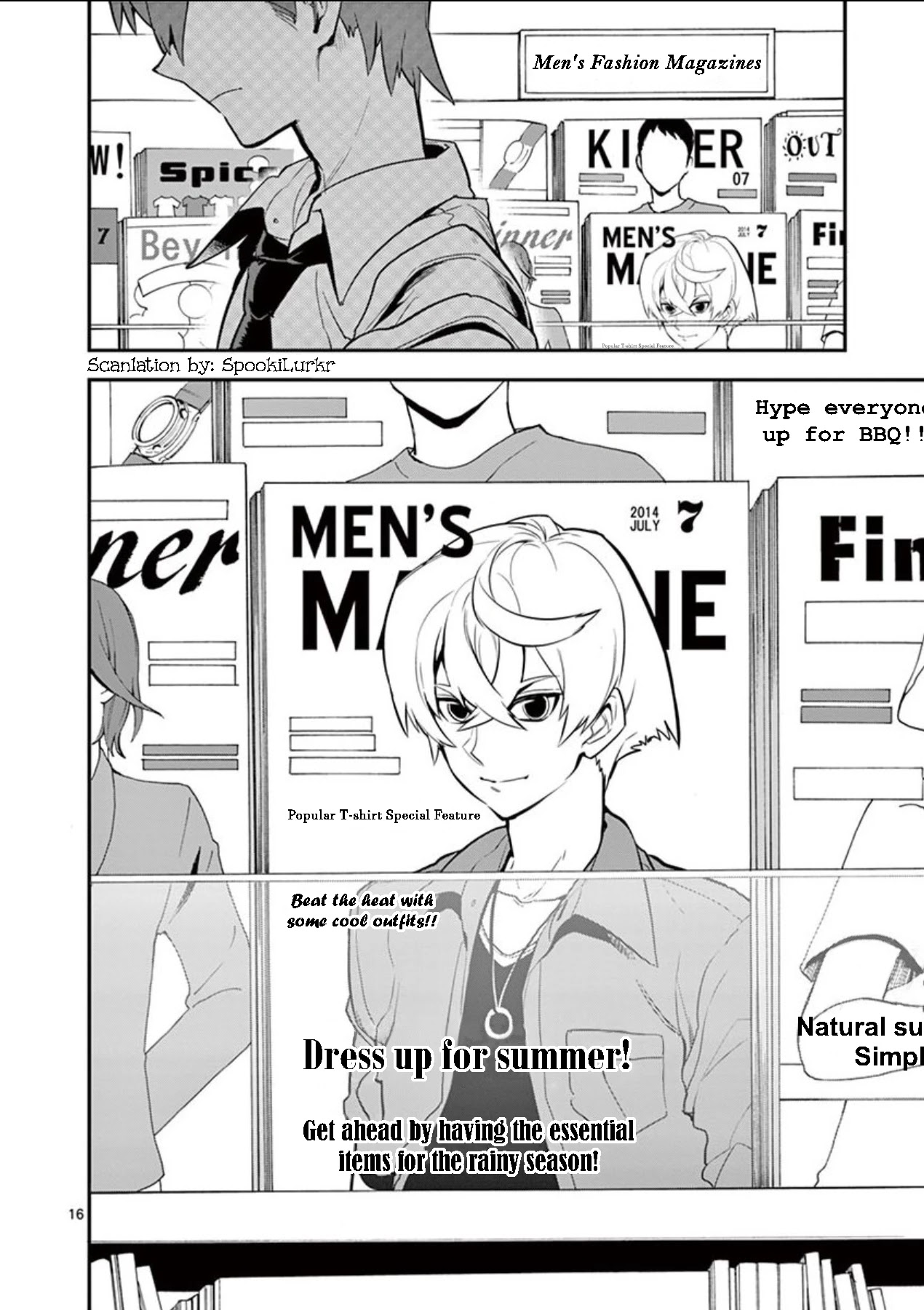 Moukin-chan Chapter 33 page 16 - Chapter 33: 33rd Feather: Windy