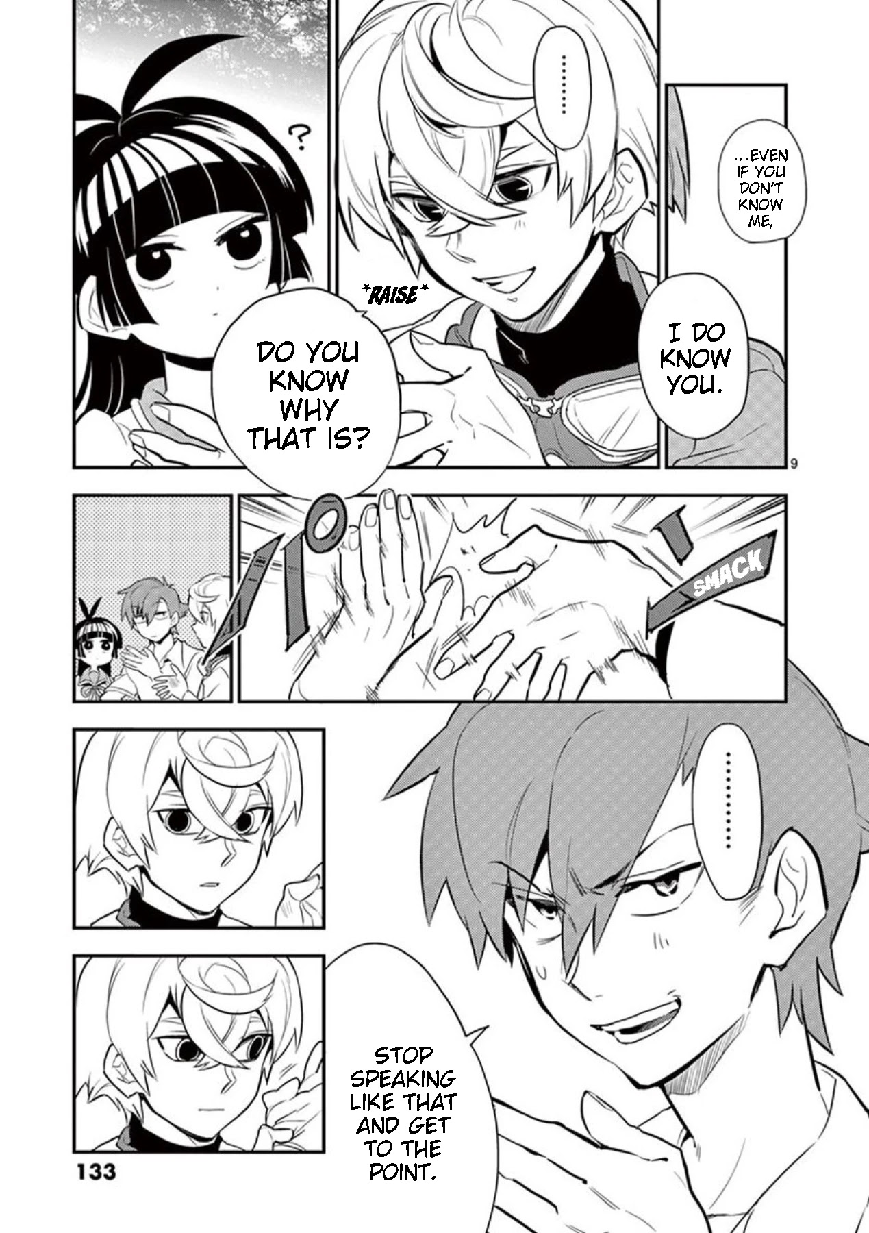 Moukin-chan Chapter 33 page 9 - Chapter 33: 33rd Feather: Windy