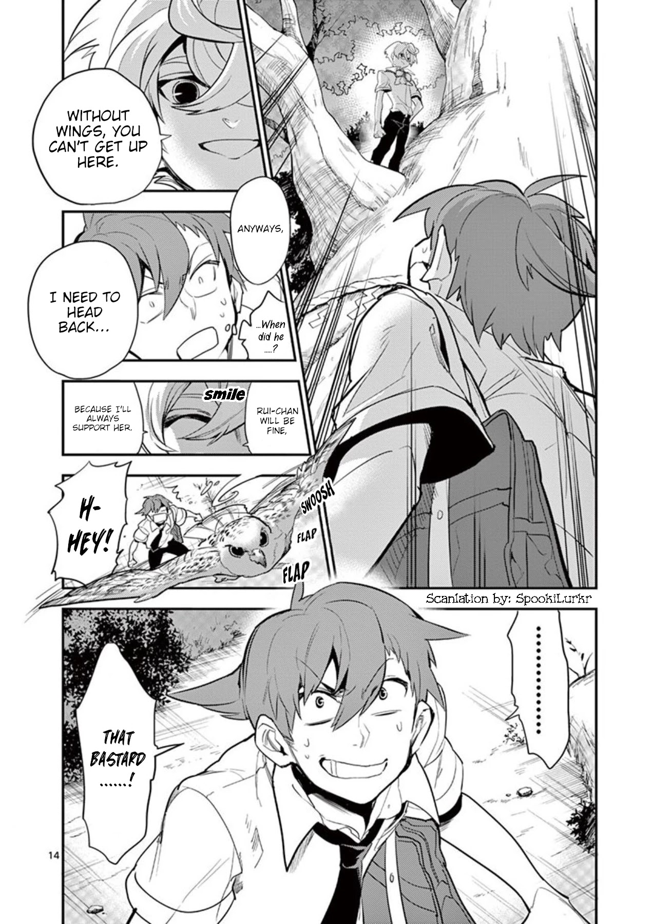 Moukin-chan Chapter 34 page 14 - Chapter 34: 34th Feather: Kasumi