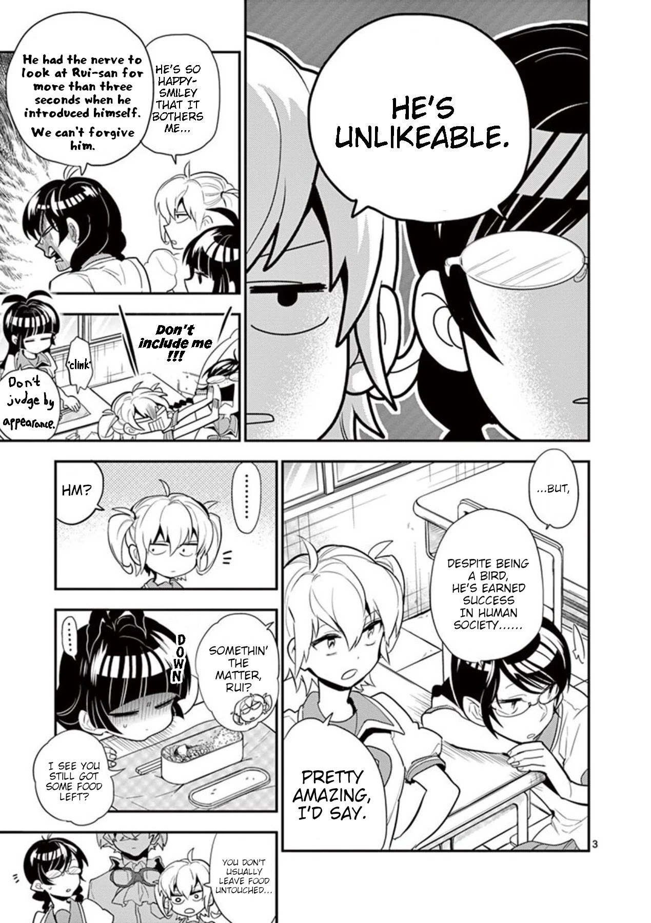 Moukin-chan Chapter 34 page 3 - Chapter 34: 34th Feather: Kasumi