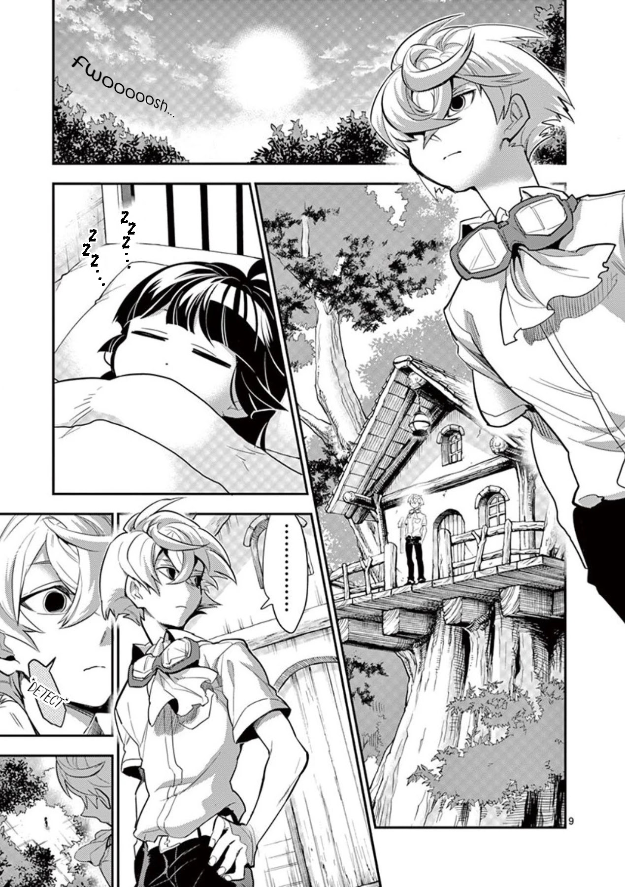 Moukin-chan Chapter 34 page 9 - Chapter 34: 34th Feather: Kasumi