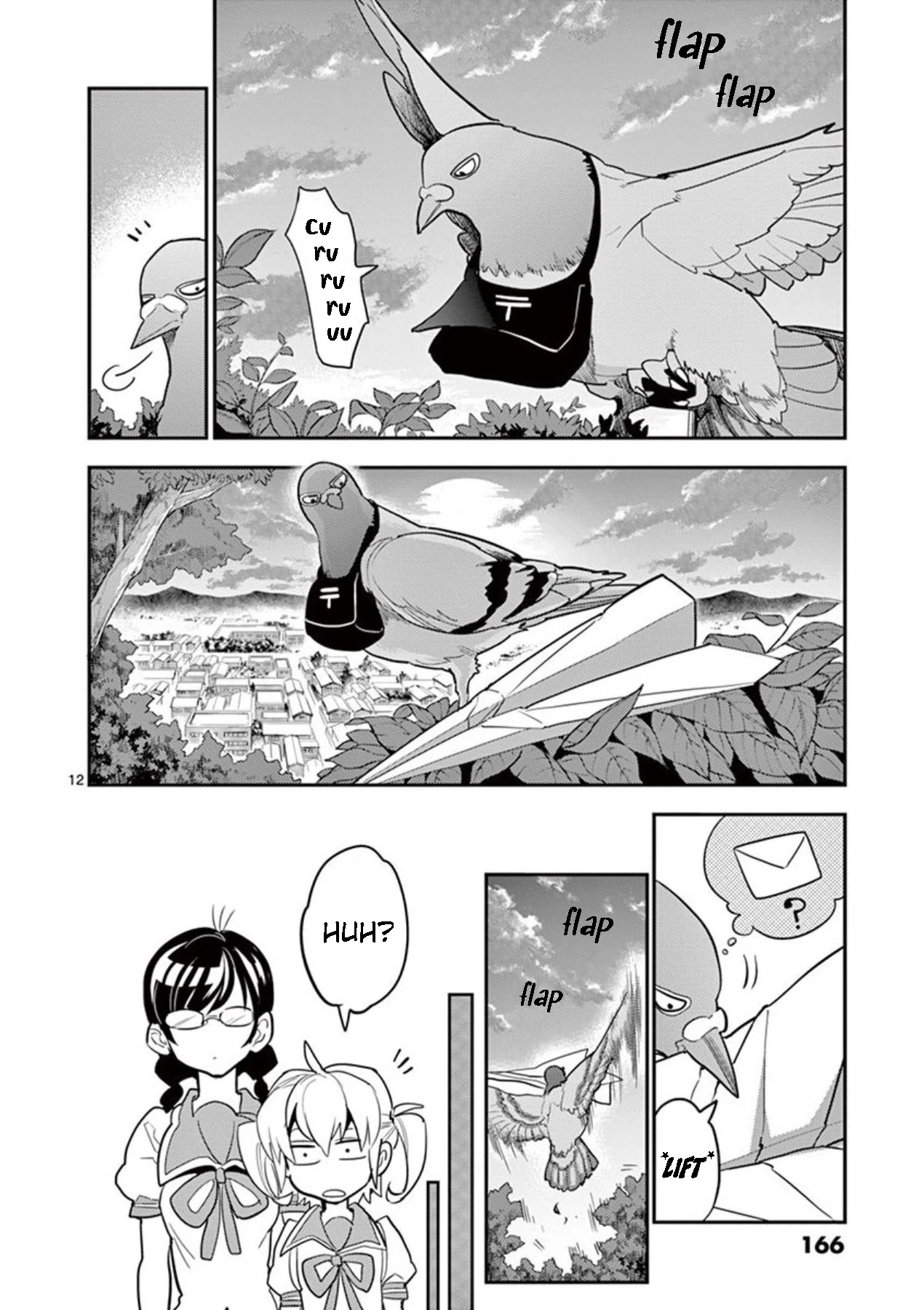 Moukin-chan Chapter 35 page 12 - Chapter 35: 35th Feather: Pointless Struggle