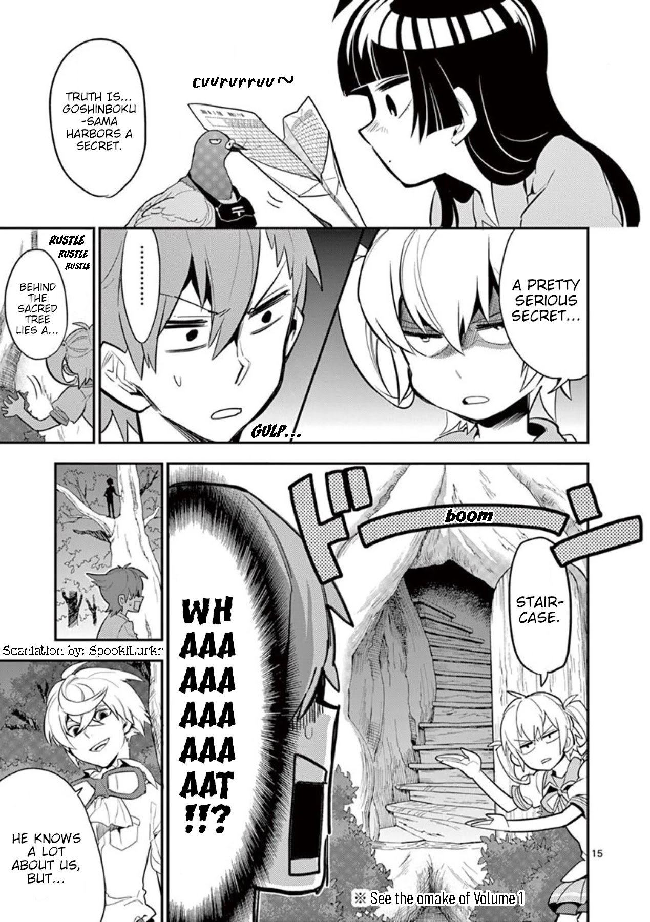 Moukin-chan Chapter 35 page 15 - Chapter 35: 35th Feather: Pointless Struggle
