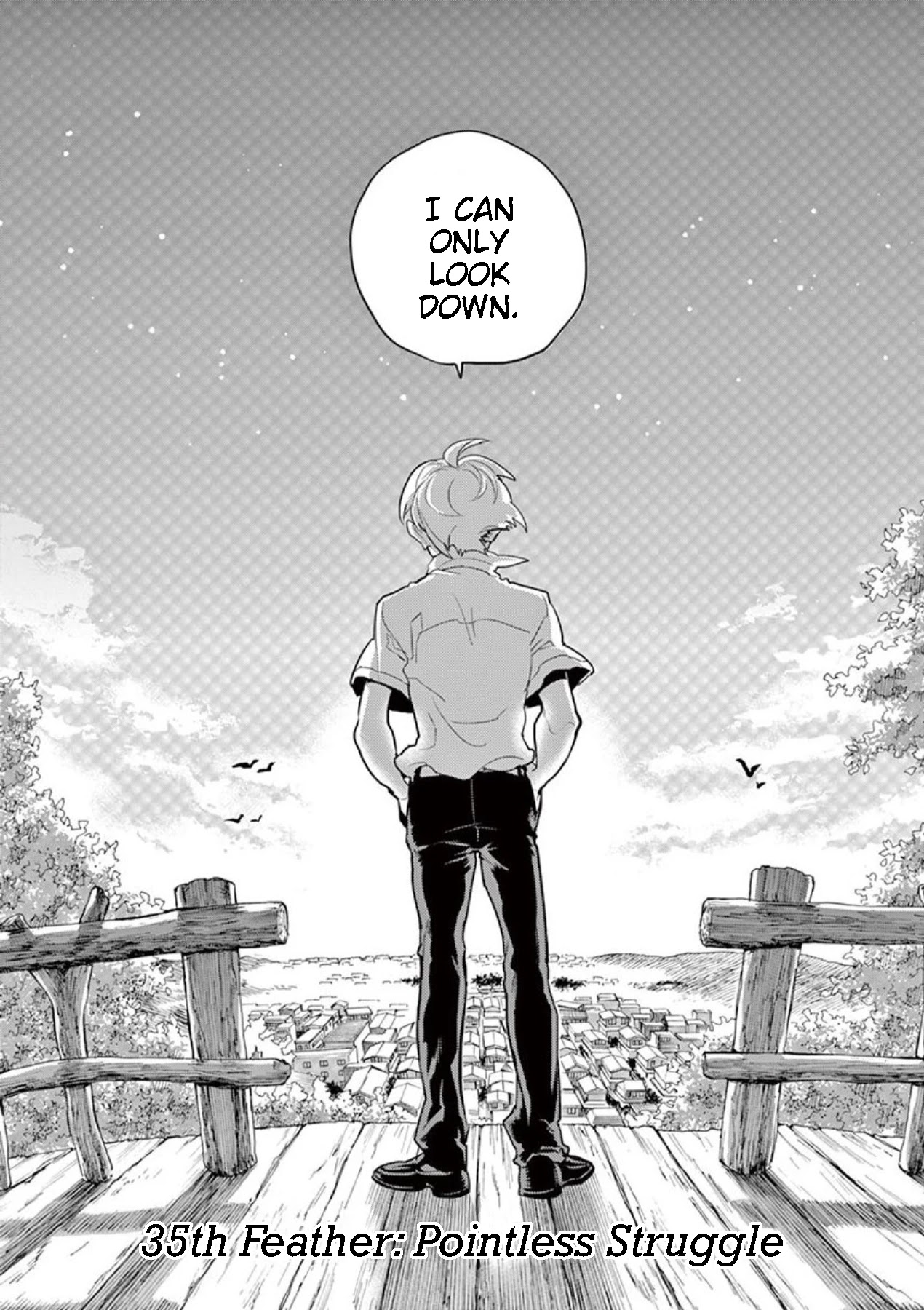 Moukin-chan Chapter 35 page 2 - Chapter 35: 35th Feather: Pointless Struggle