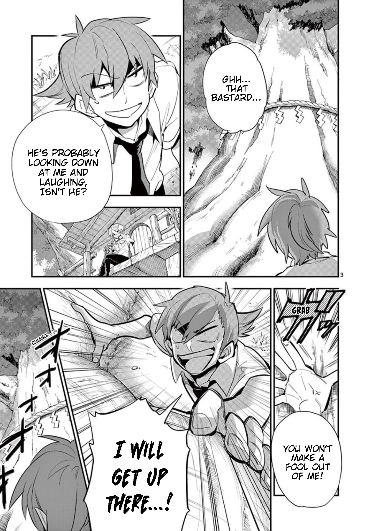 Moukin-chan Chapter 35 page 3 - Chapter 35: 35th Feather: Pointless Struggle