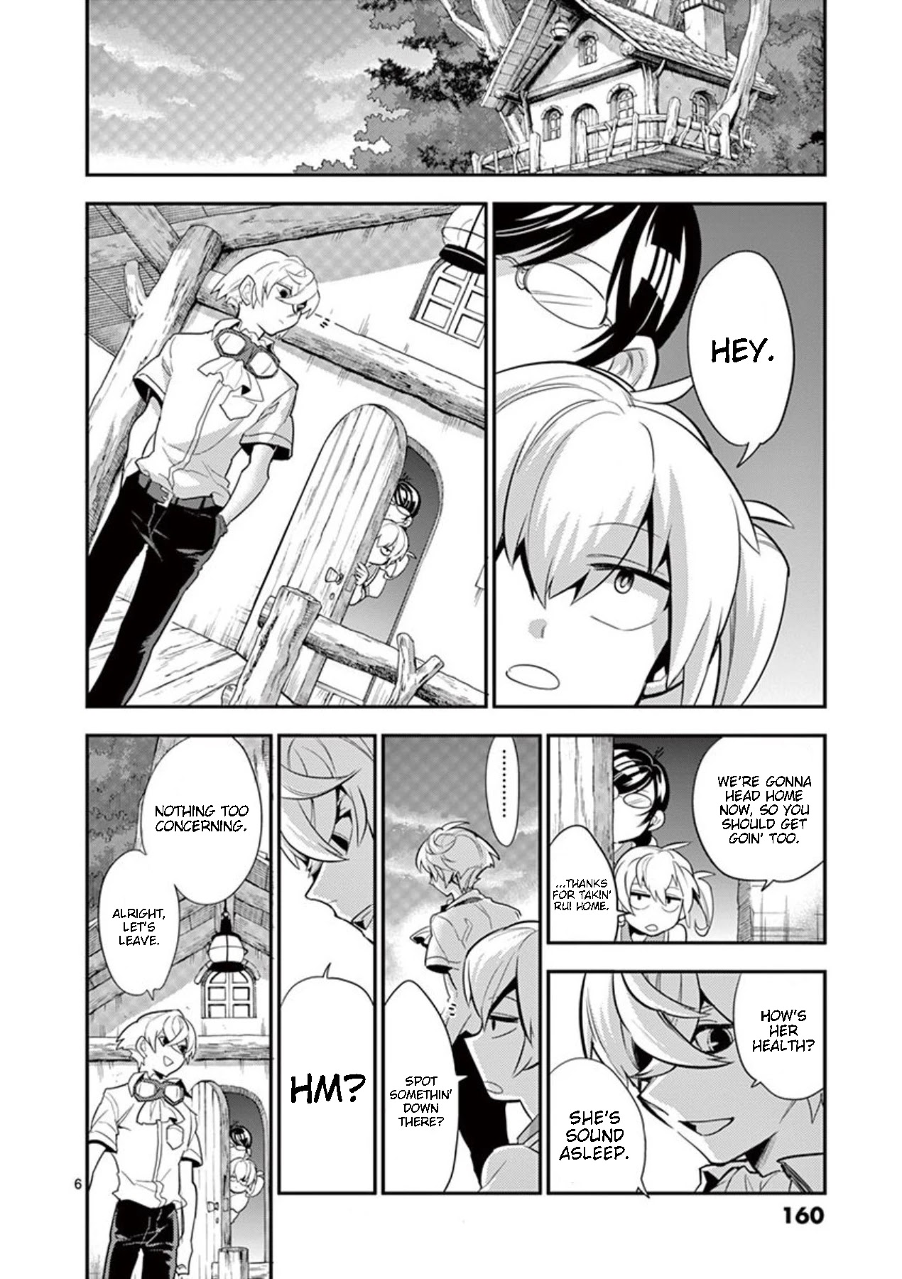 Moukin-chan Chapter 35 page 6 - Chapter 35: 35th Feather: Pointless Struggle