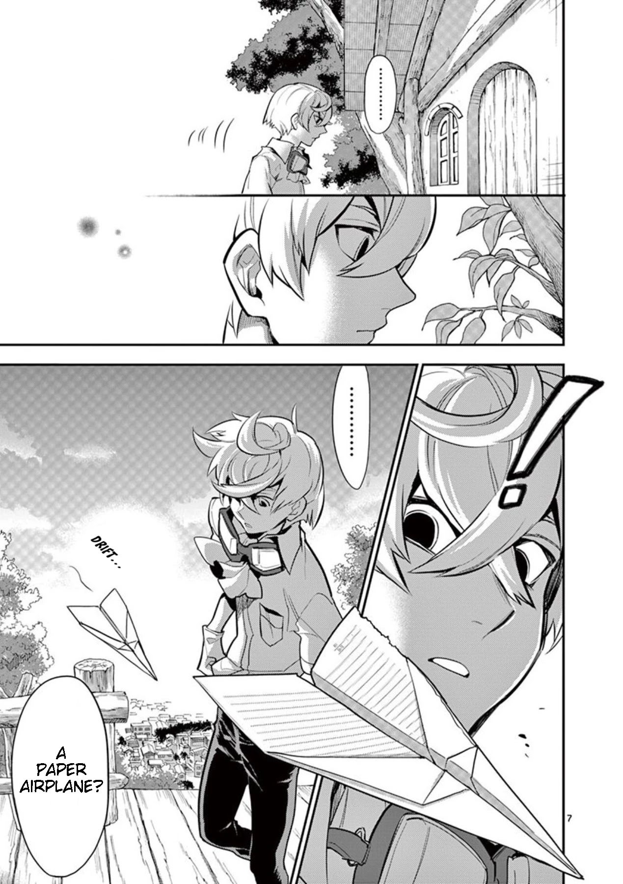 Moukin-chan Chapter 35 page 7 - Chapter 35: 35th Feather: Pointless Struggle