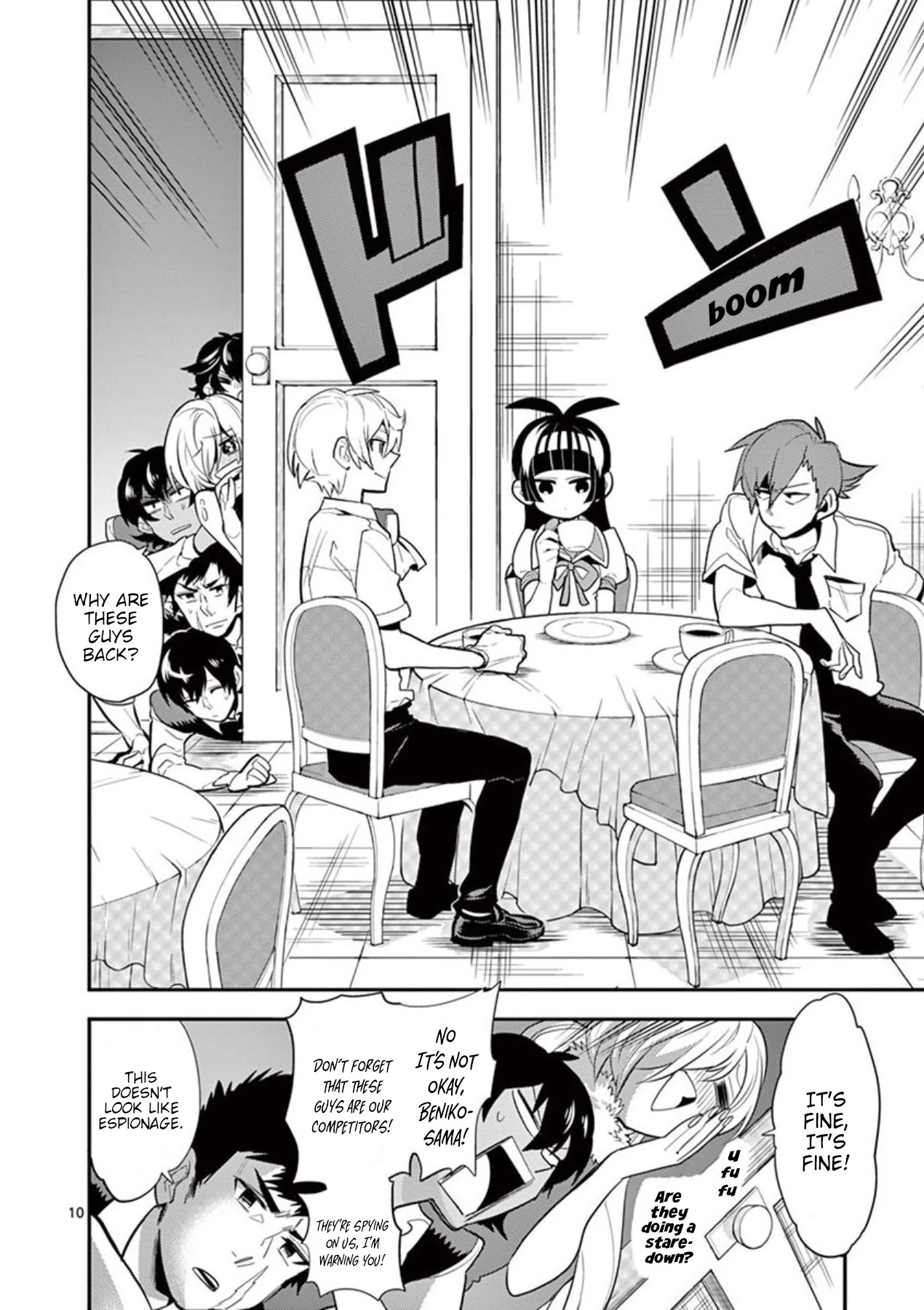 Moukin-chan Chapter 36 page 10 - Chapter 36: 36th Feather: New Face
