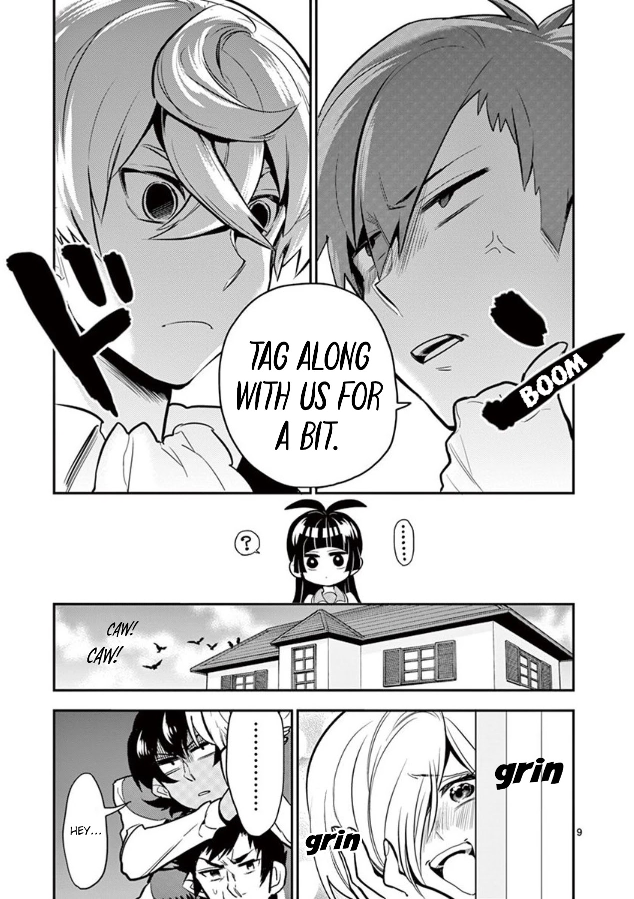 Moukin-chan Chapter 36 page 9 - Chapter 36: 36th Feather: New Face