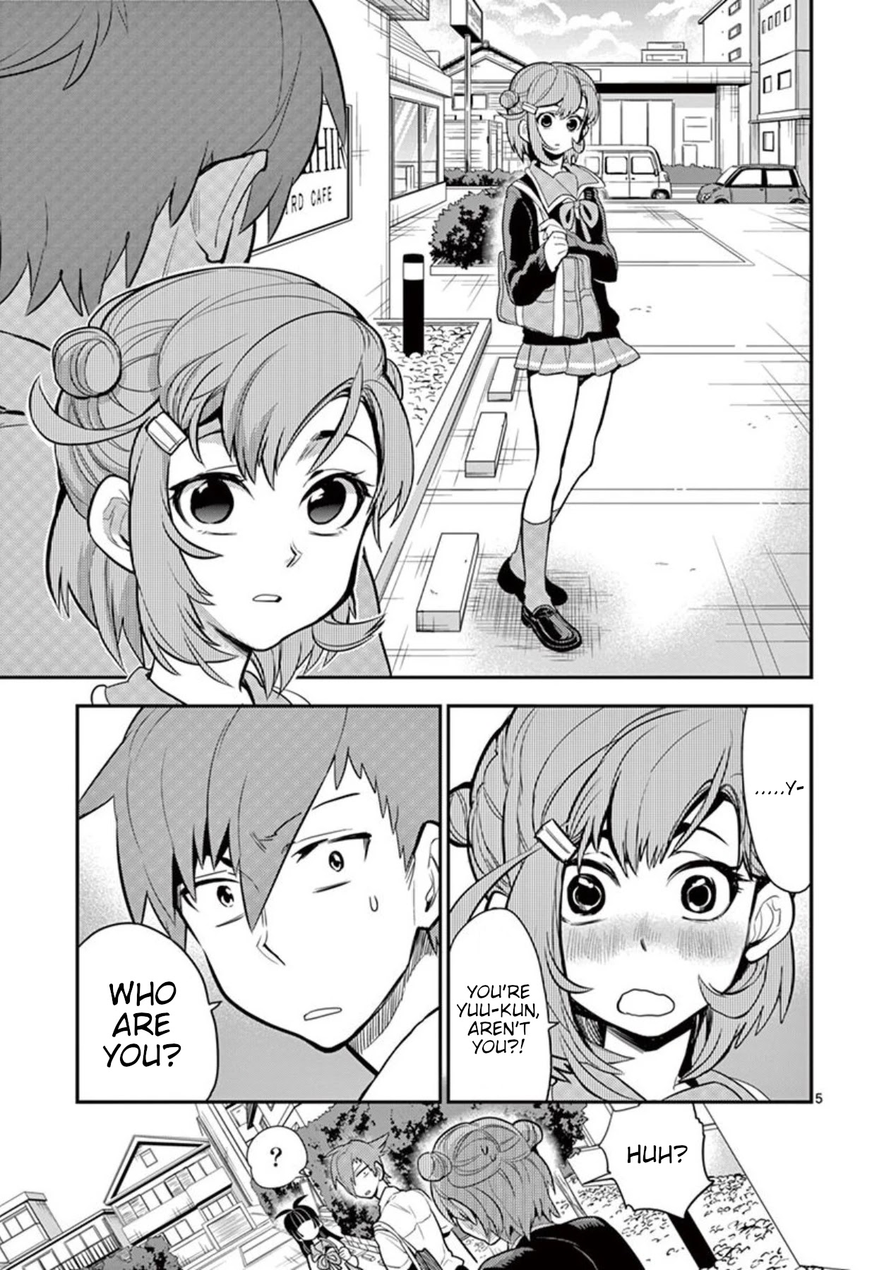 Moukin-chan Chapter 37 page 10 - Chapter 37: 37th Feather: I don't understand emotions