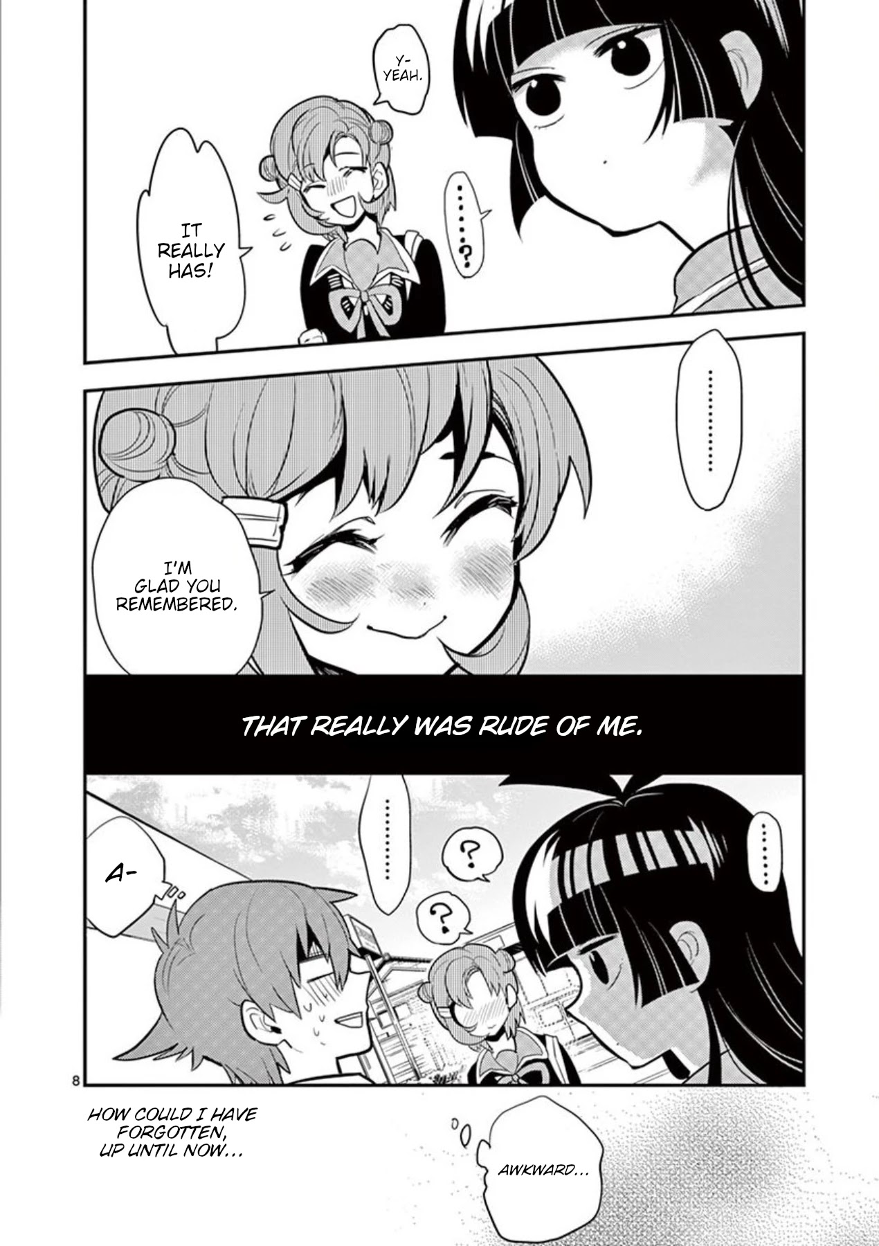 Moukin-chan Chapter 37 page 13 - Chapter 37: 37th Feather: I don't understand emotions