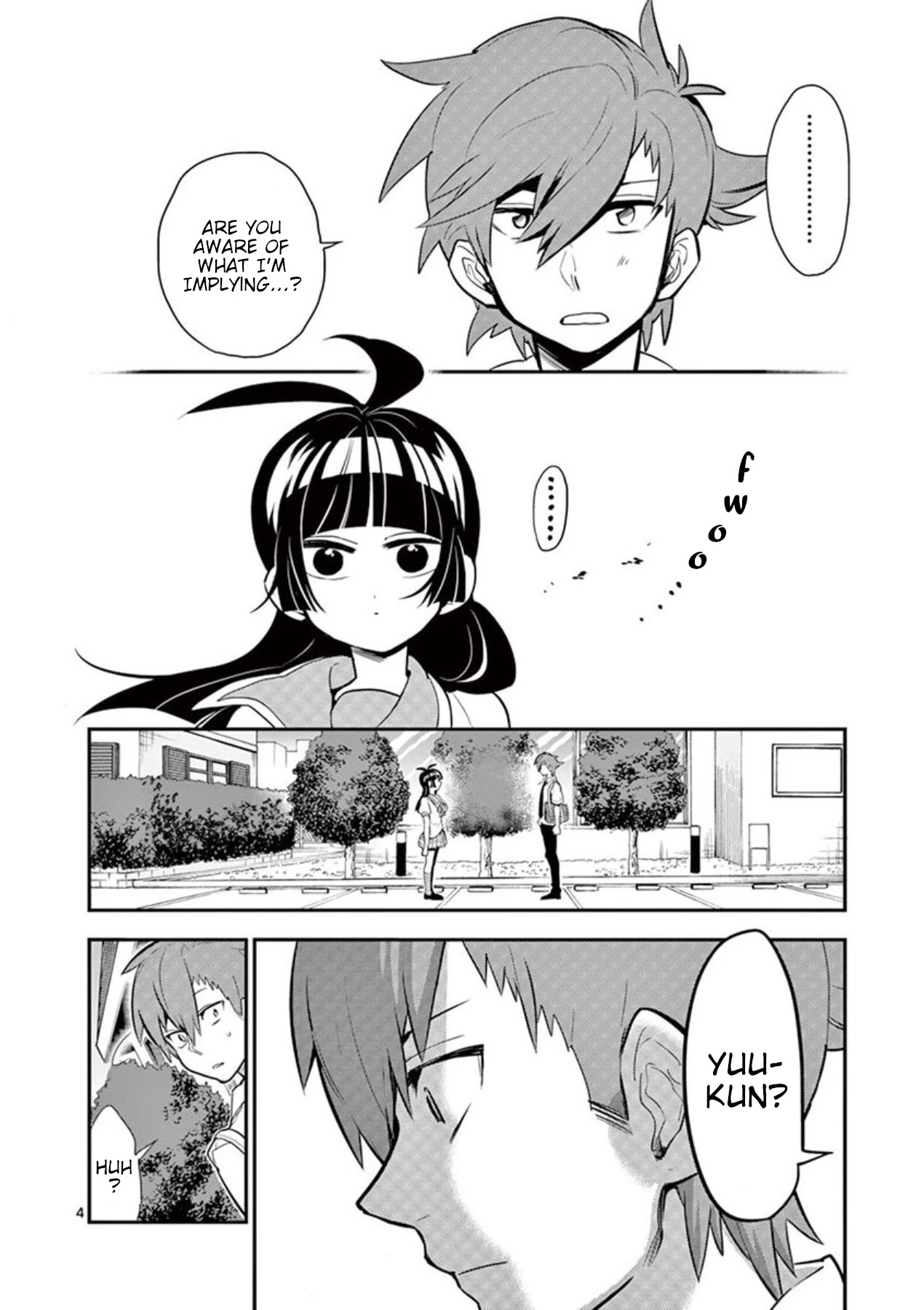 Moukin-chan Chapter 37 page 9 - Chapter 37: 37th Feather: I don't understand emotions