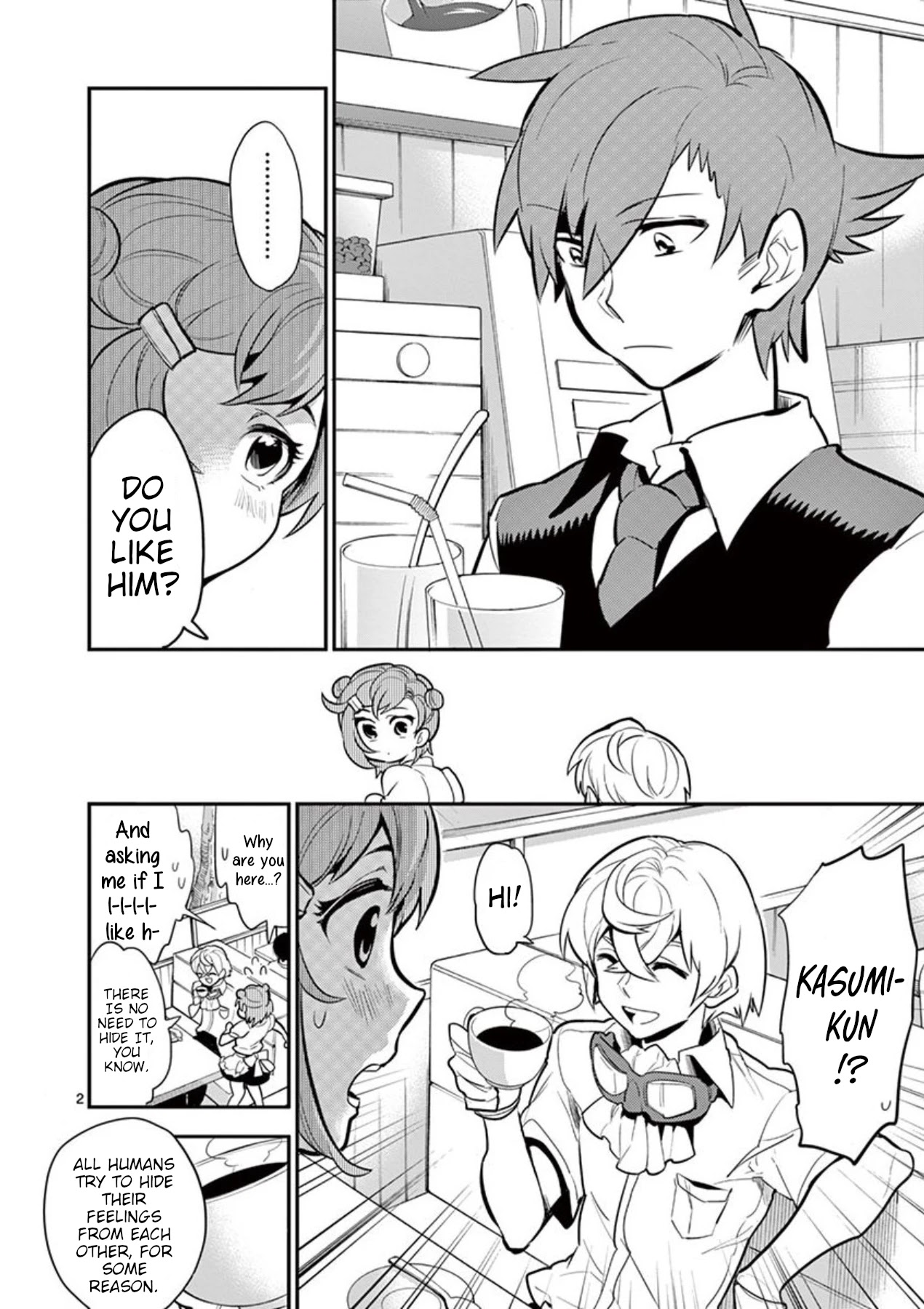 Moukin-chan Chapter 38 page 2 - Chapter 38: 38th Feather: I want to understand emotions