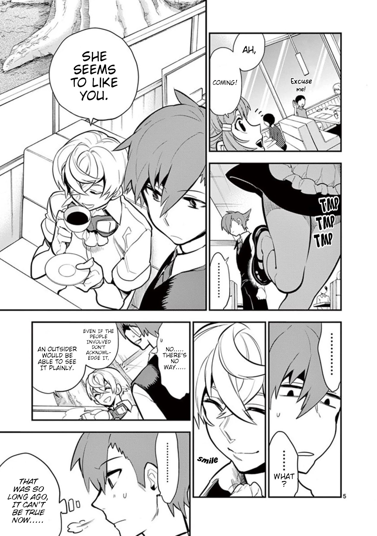 Moukin-chan Chapter 38 page 5 - Chapter 38: 38th Feather: I want to understand emotions