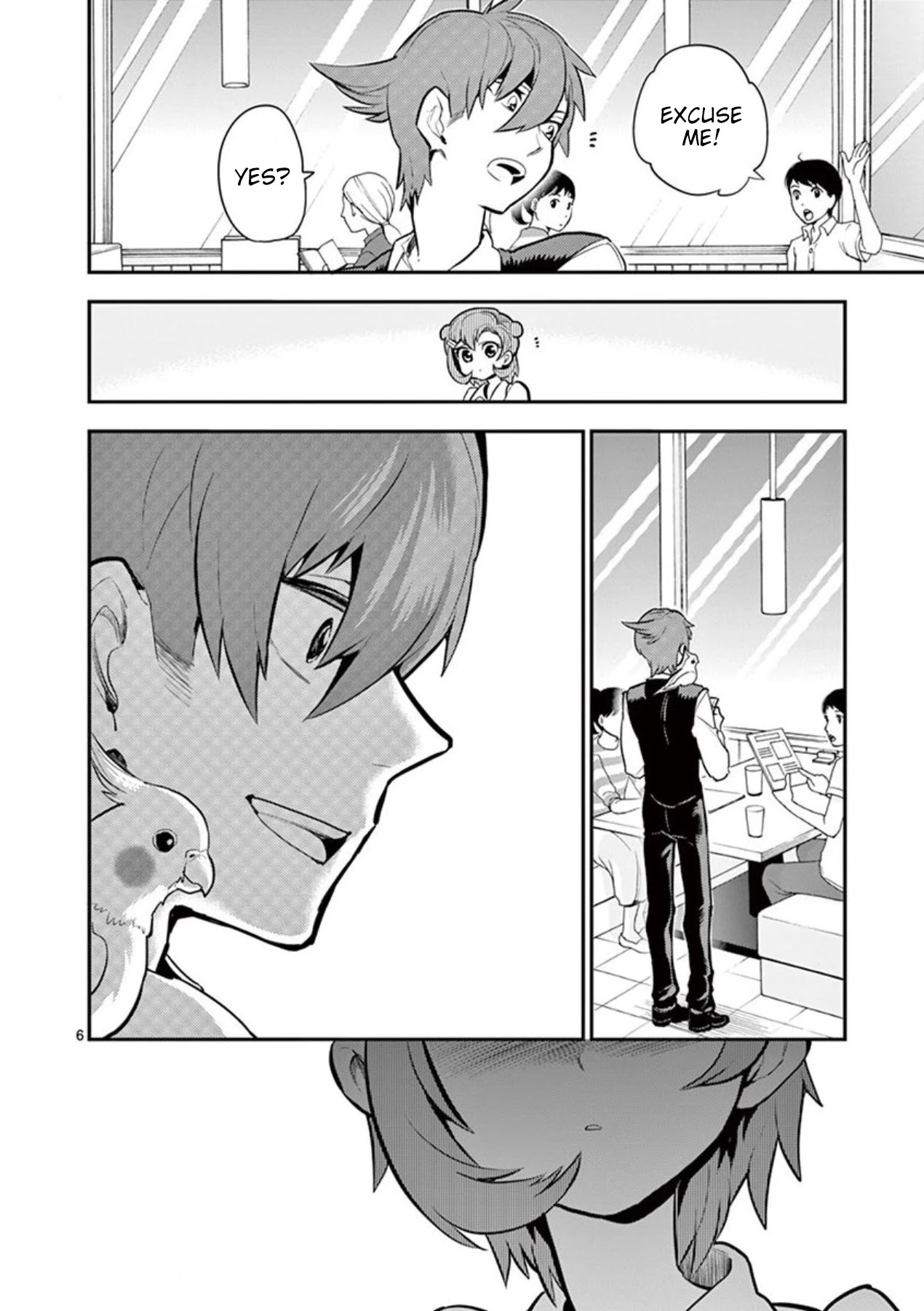 Moukin-chan Chapter 38 page 6 - Chapter 38: 38th Feather: I want to understand emotions