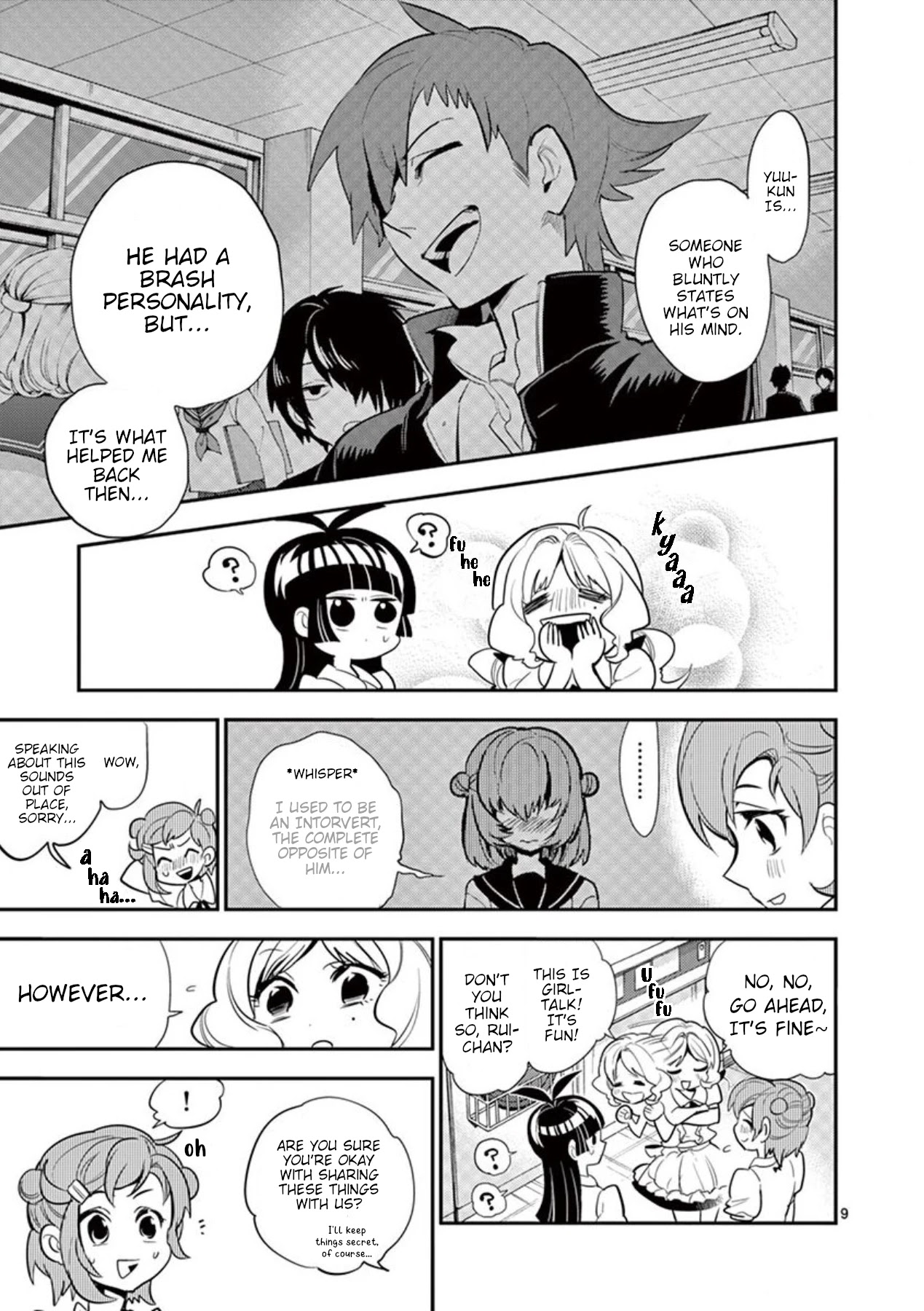 Moukin-chan Chapter 38 page 9 - Chapter 38: 38th Feather: I want to understand emotions