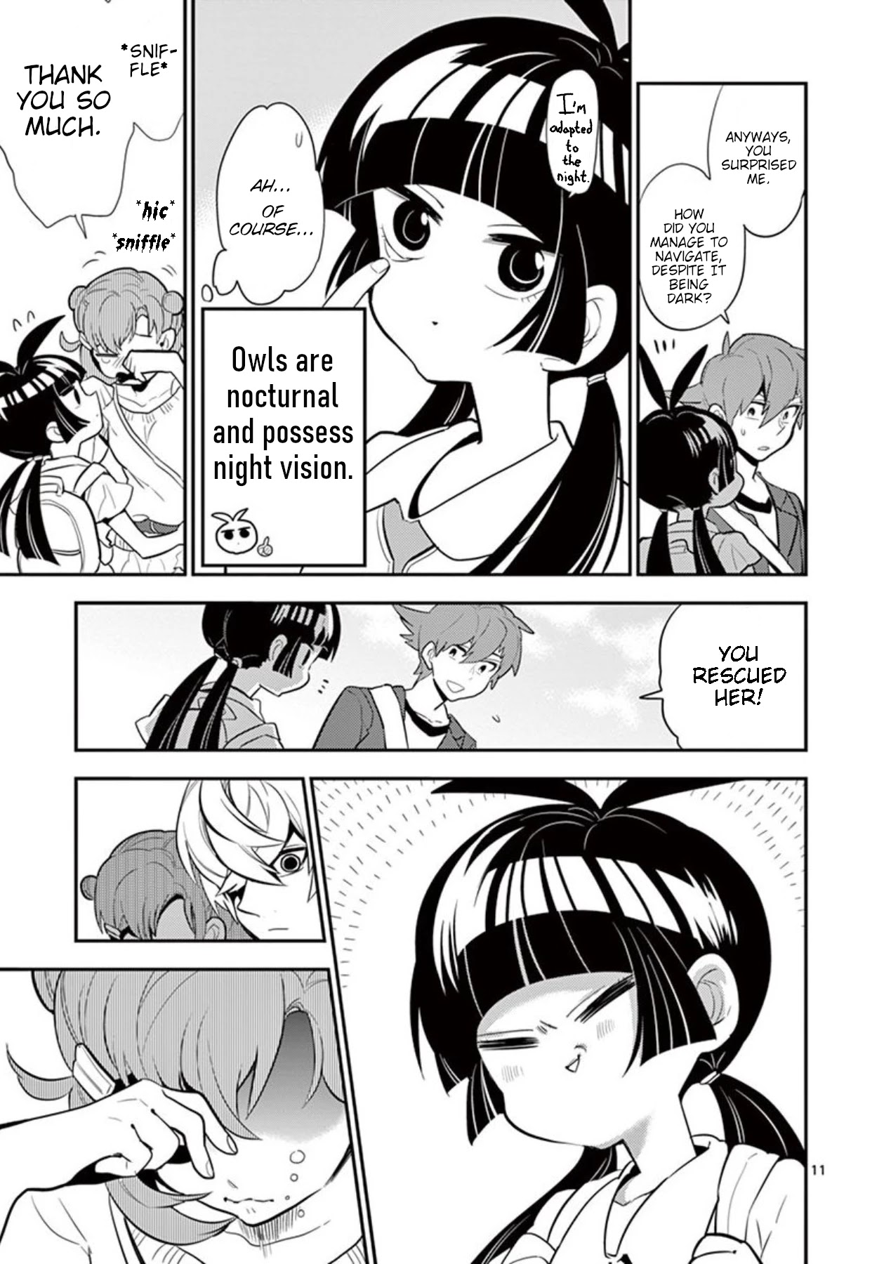 Moukin-chan Chapter 39 page 11 - Chapter 39: 39th Feather: "Two Confessions"