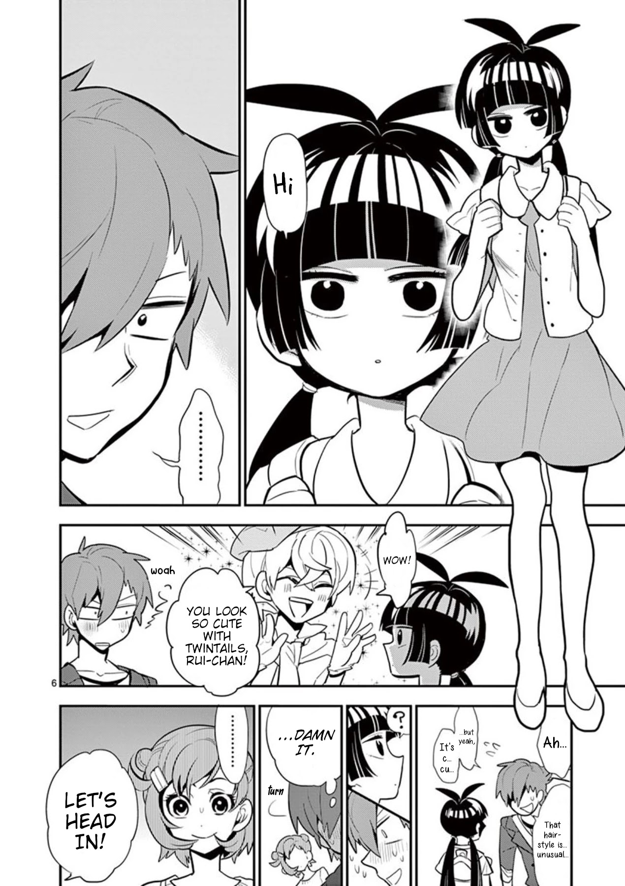 Moukin-chan Chapter 39 page 6 - Chapter 39: 39th Feather: "Two Confessions"