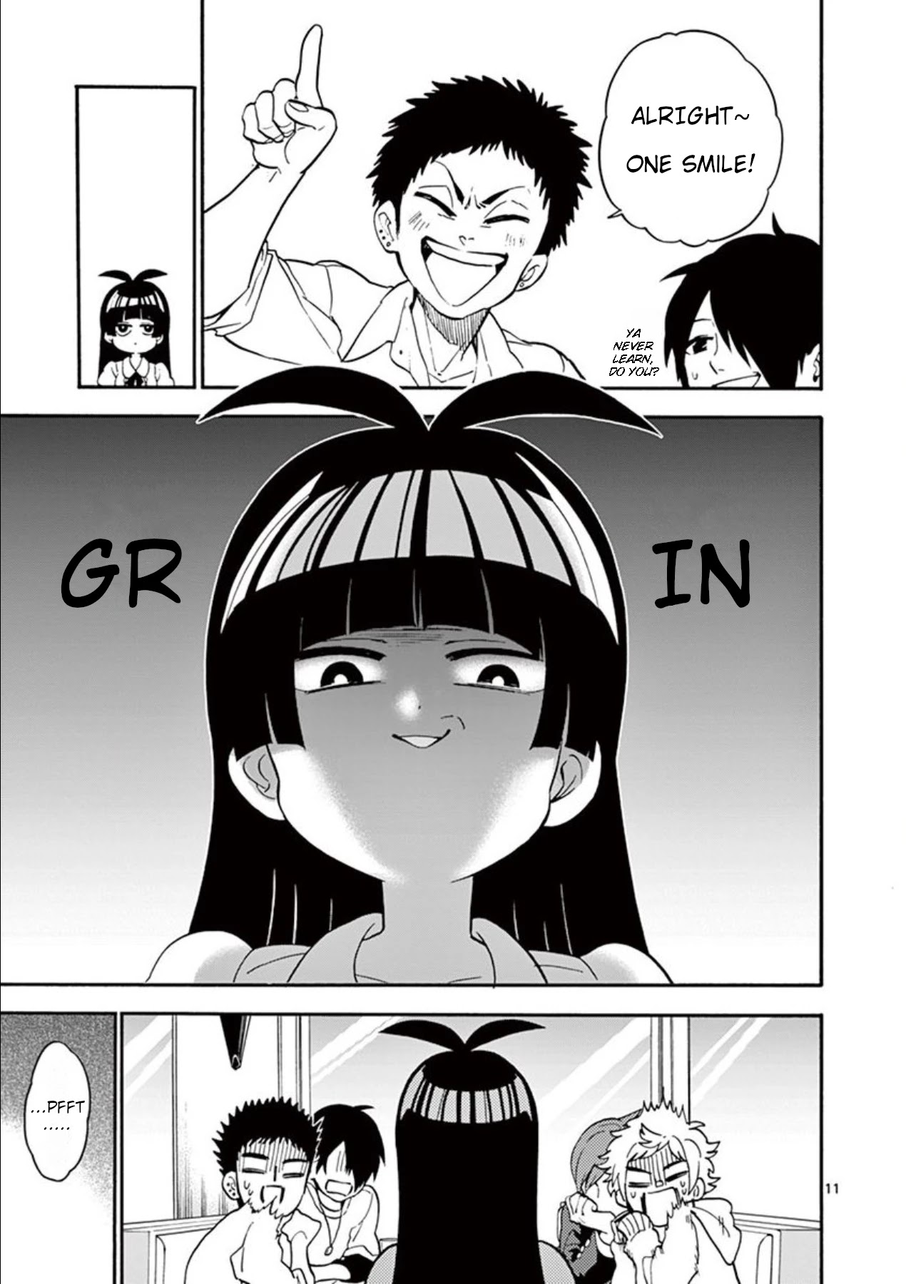 Moukin-chan Chapter 4 page 11 - Chapter 4: 4th Feather: One who cares