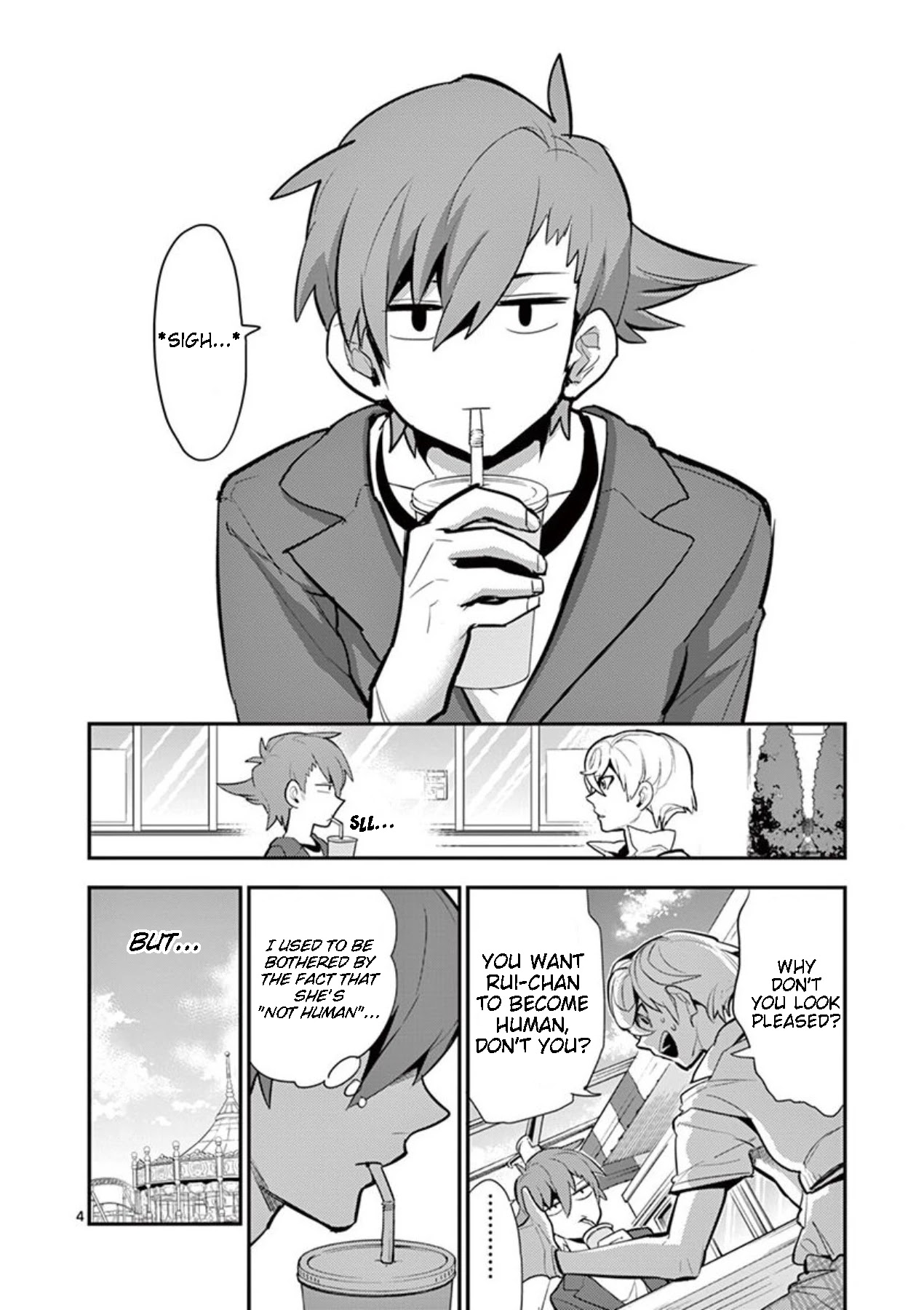 Moukin-chan Chapter 40 page 4 - Chapter 40: 40th Feather: Kasumisou