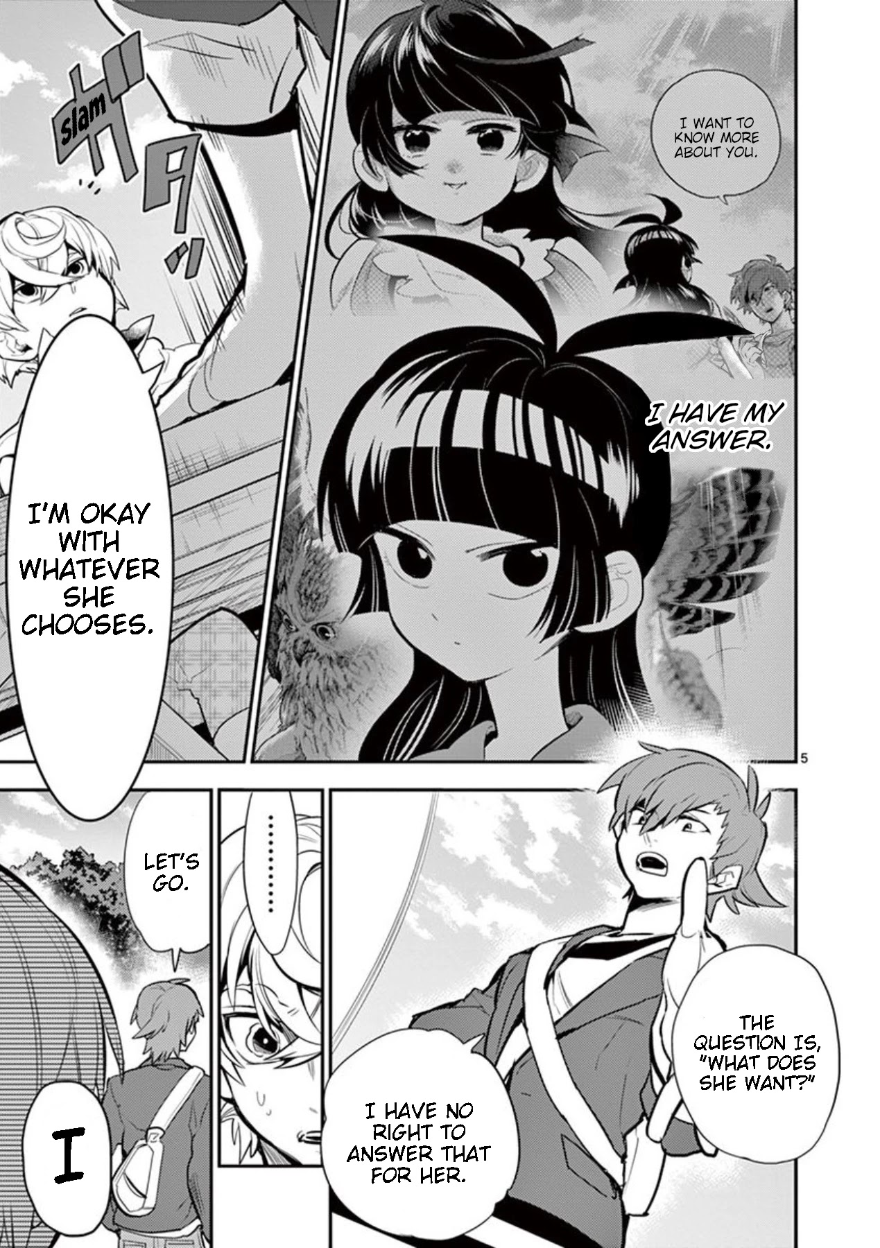 Moukin-chan Chapter 40 page 5 - Chapter 40: 40th Feather: Kasumisou