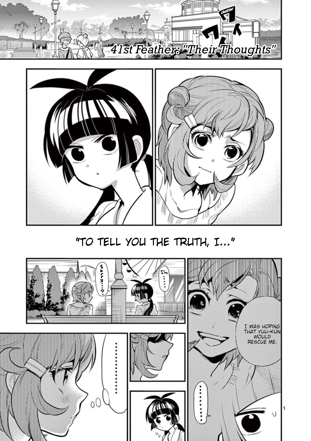 Moukin-chan Chapter 41 page 1 - Chapter 41: 41st Feather: Their Thoughts