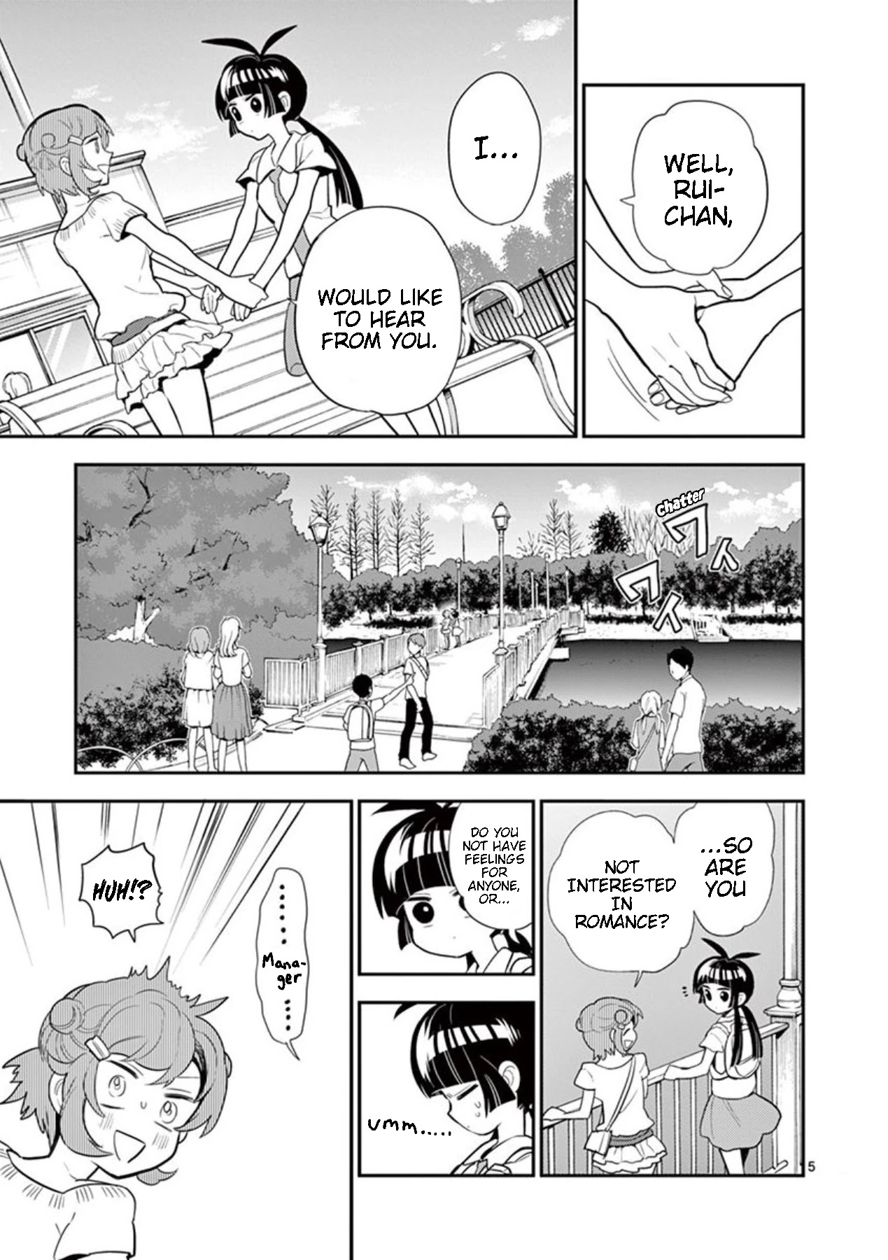 Moukin-chan Chapter 41 page 5 - Chapter 41: 41st Feather: Their Thoughts