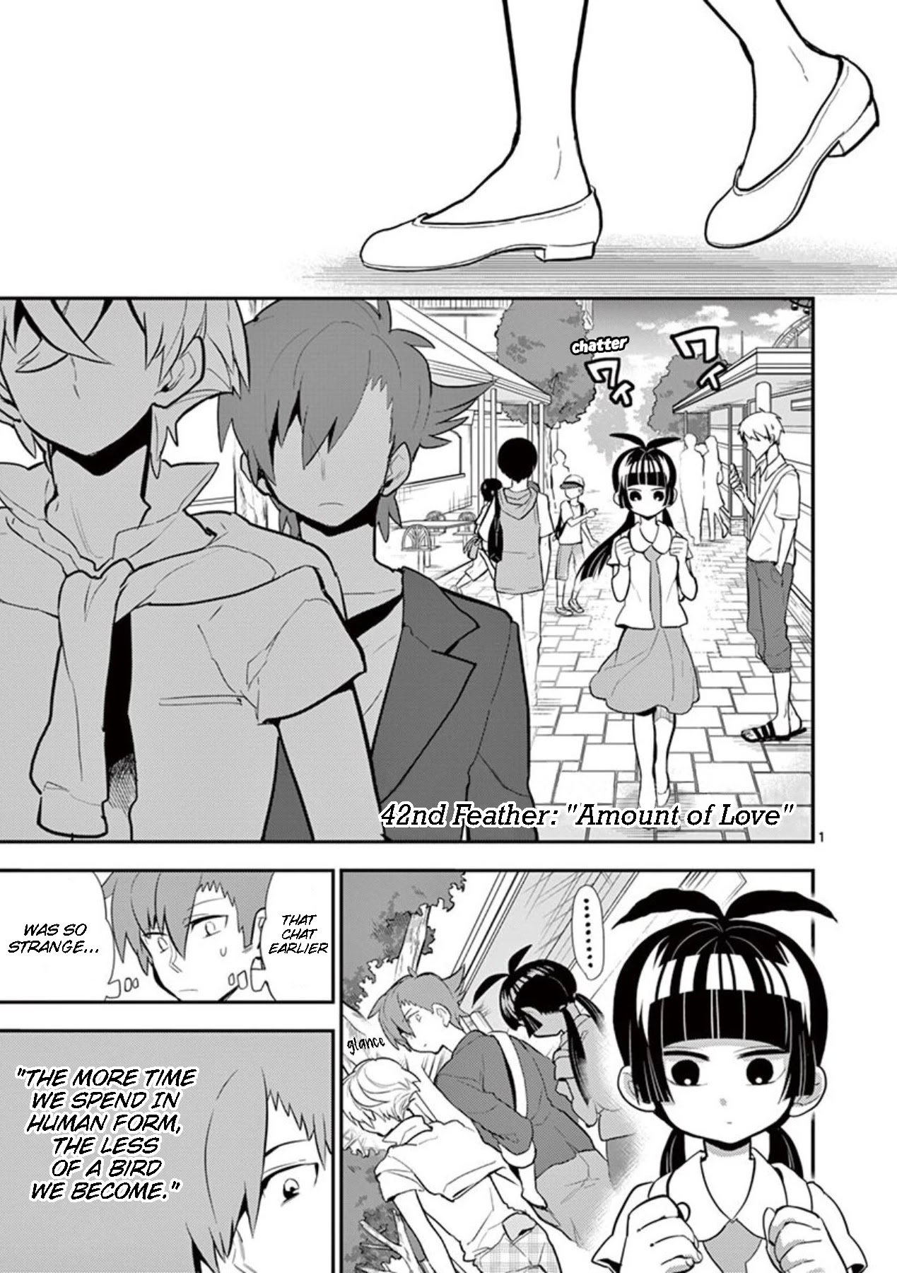 Moukin-chan Chapter 42 page 1 - Chapter 42: 42nd Feather: Amount of Love