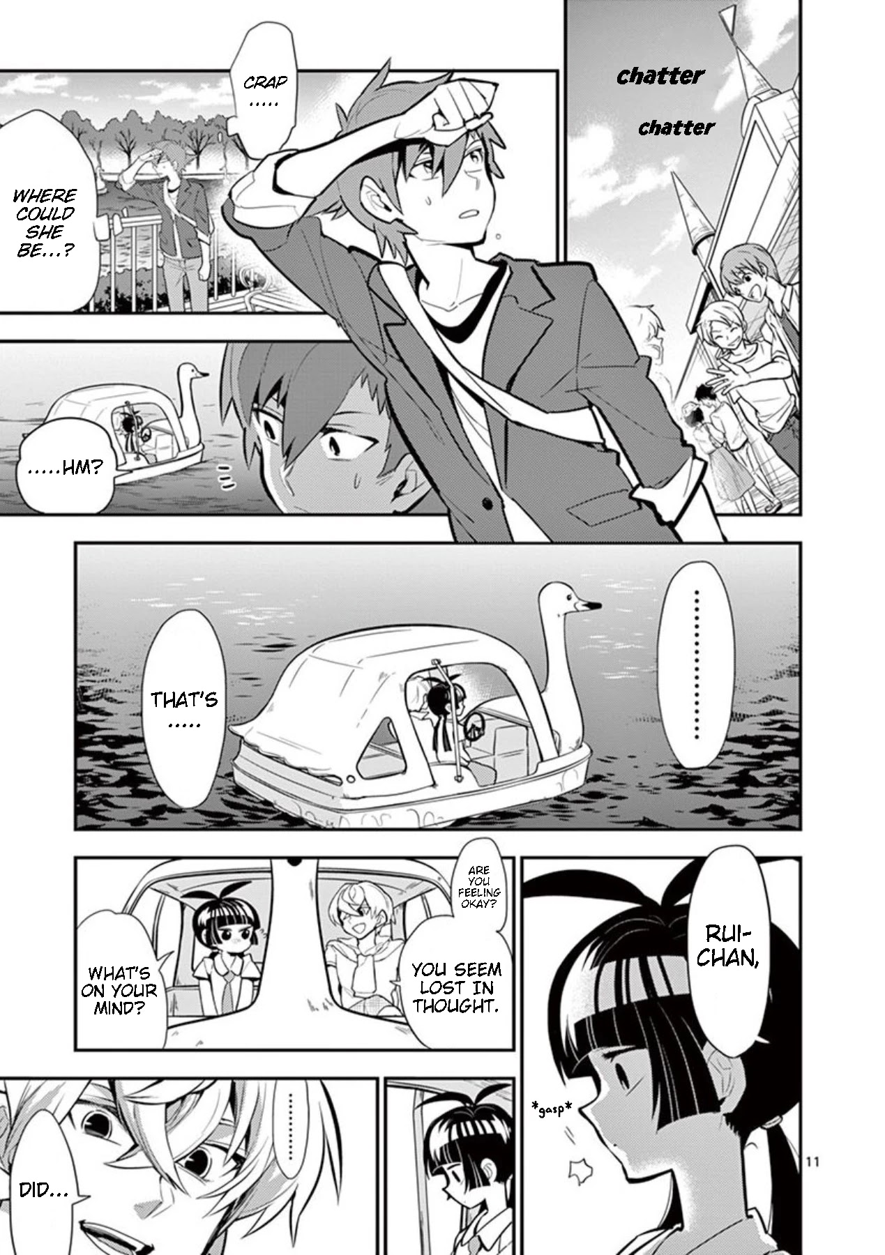Moukin-chan Chapter 42 page 11 - Chapter 42: 42nd Feather: Amount of Love