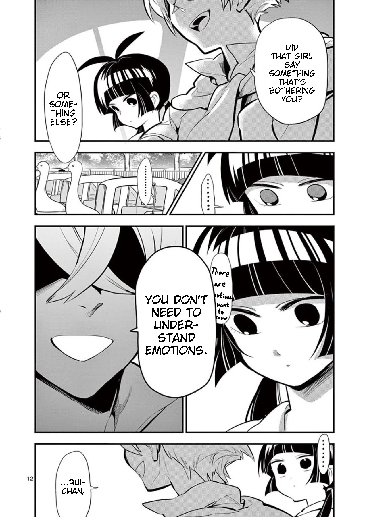 Moukin-chan Chapter 42 page 12 - Chapter 42: 42nd Feather: Amount of Love