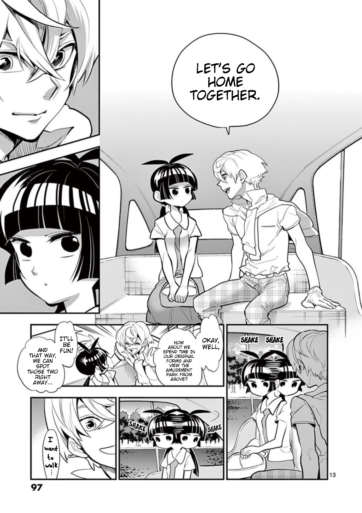 Moukin-chan Chapter 42 page 13 - Chapter 42: 42nd Feather: Amount of Love