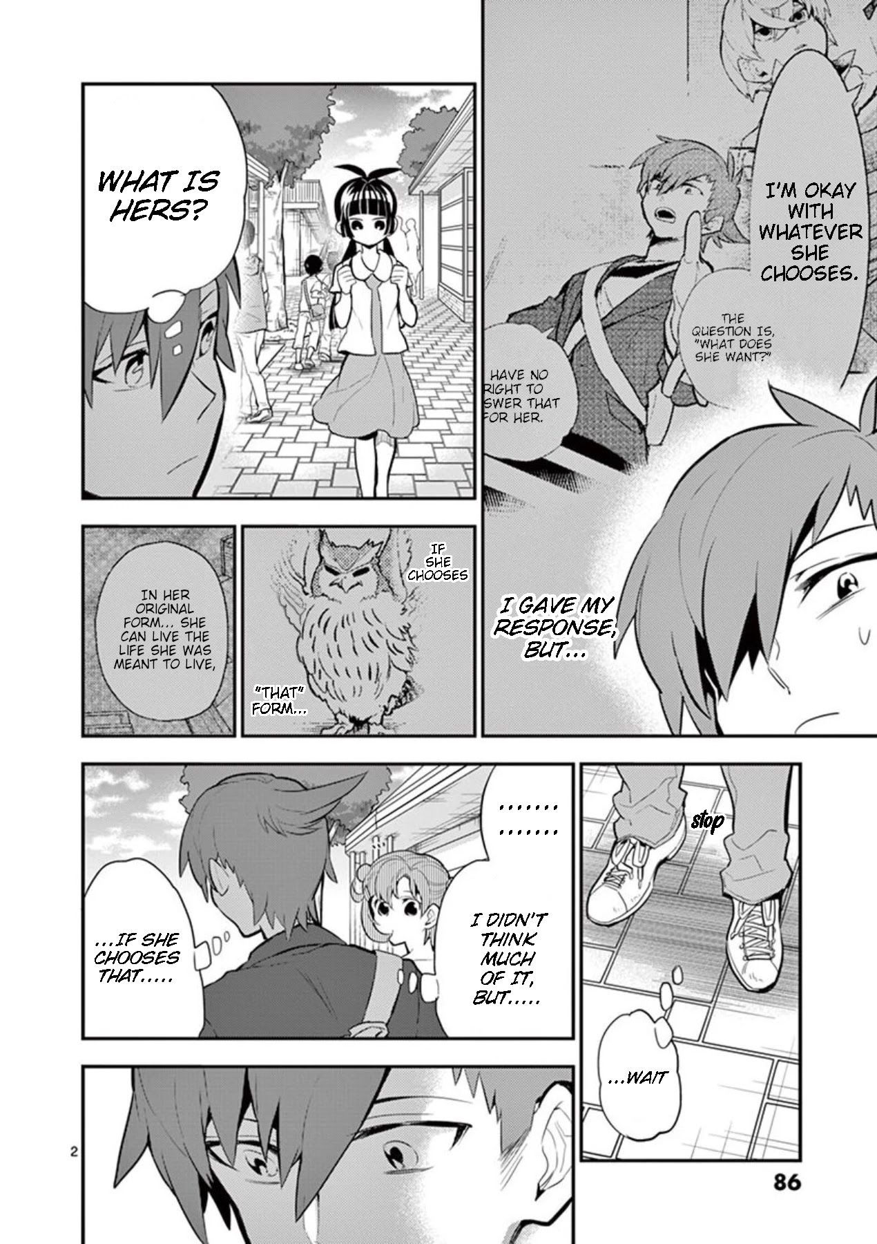 Moukin-chan Chapter 42 page 2 - Chapter 42: 42nd Feather: Amount of Love