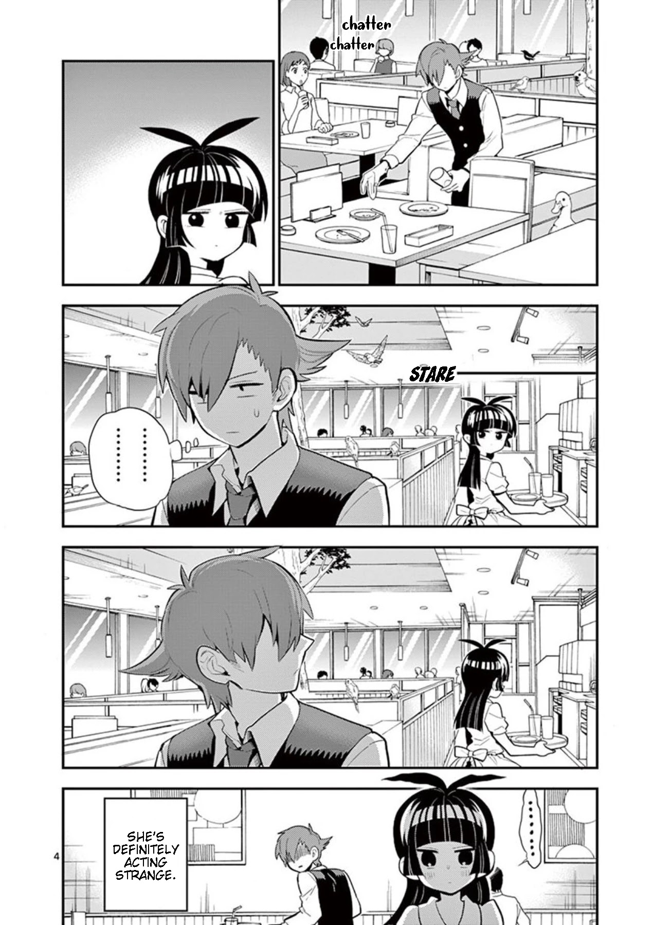 Moukin-chan Chapter 43 page 4 - Chapter 43: 43rd Feather: Change