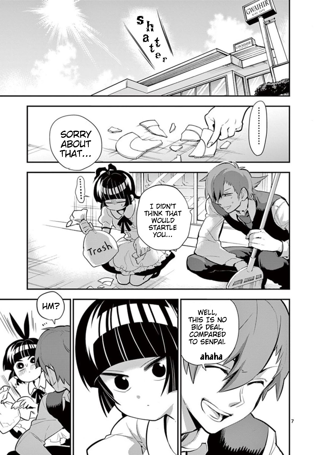 Moukin-chan Chapter 43 page 7 - Chapter 43: 43rd Feather: Change