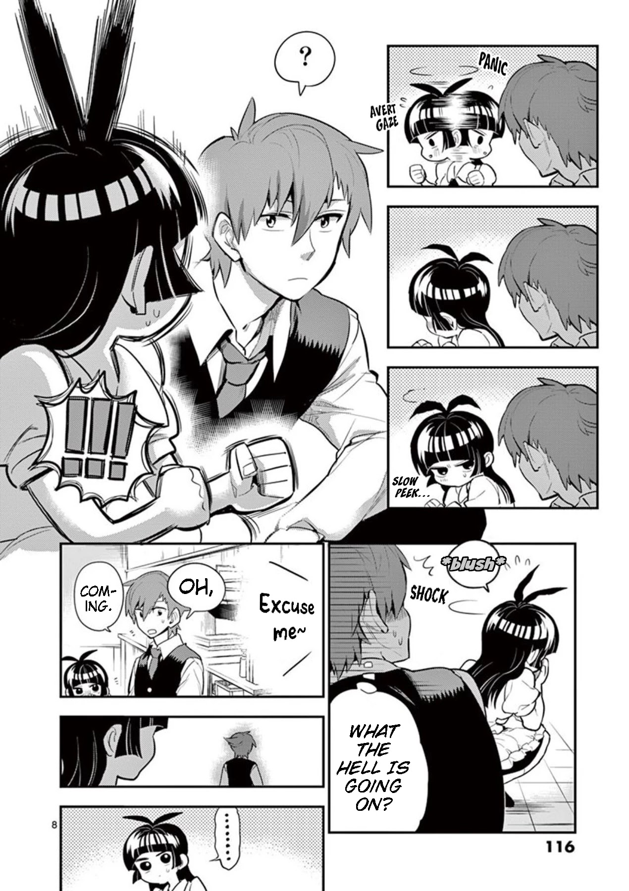 Moukin-chan Chapter 43 page 8 - Chapter 43: 43rd Feather: Change