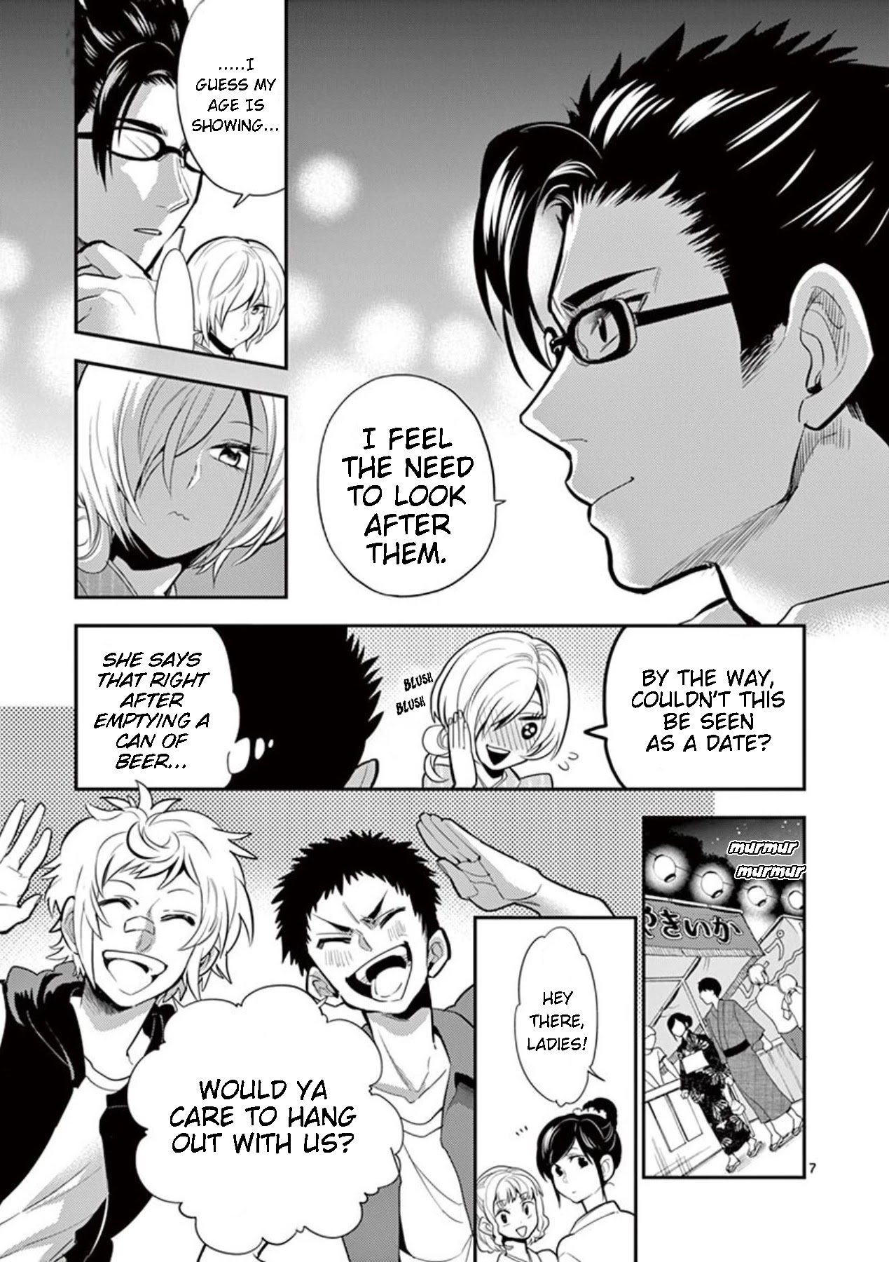 Moukin-chan Chapter 44 page 7 - Chapter 44: 44th Feather: Festival Pt. 1