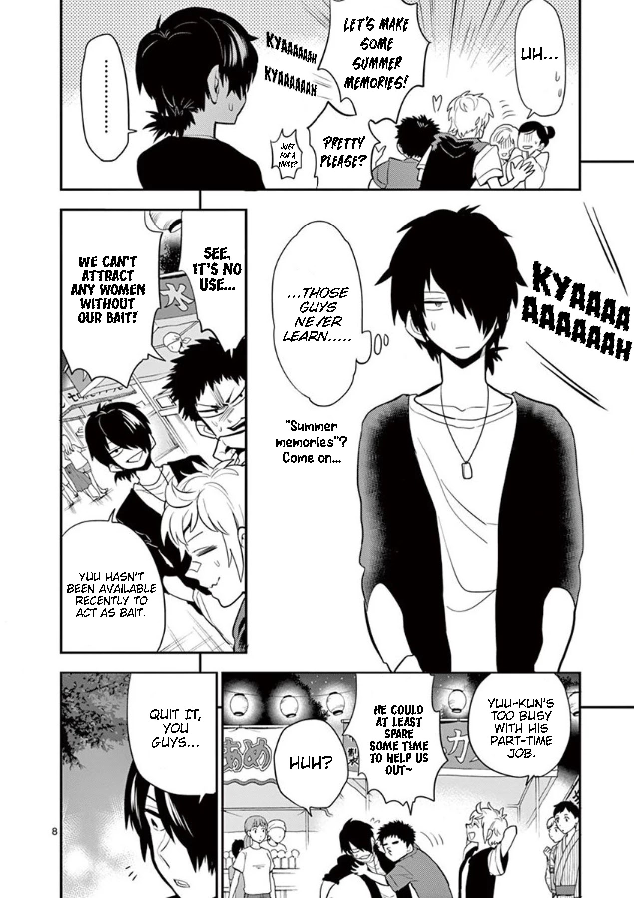 Moukin-chan Chapter 44 page 8 - Chapter 44: 44th Feather: Festival Pt. 1