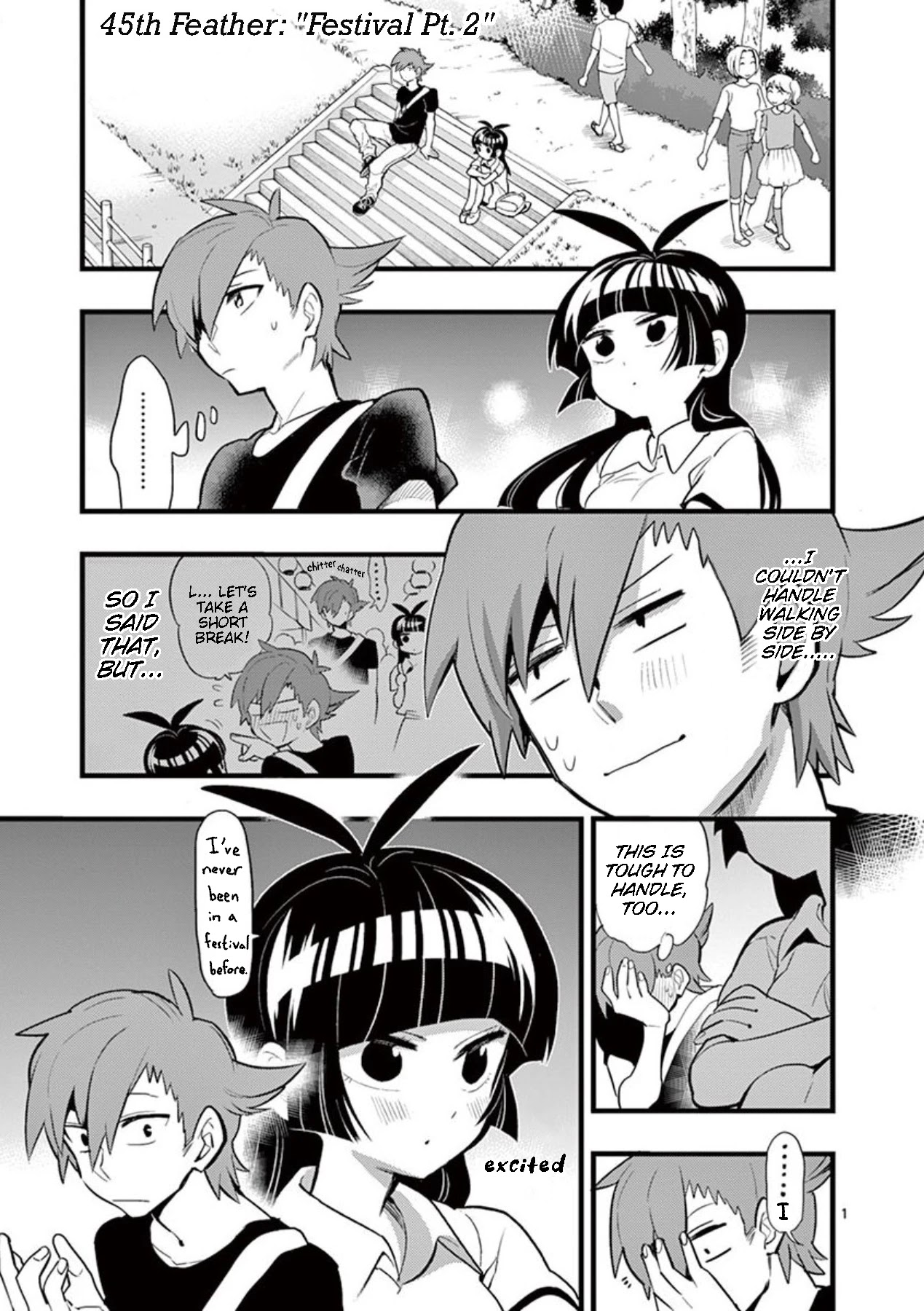 Moukin-chan Chapter 45 page 1 - Chapter 45: 45th Feather: Festival Pt. 2