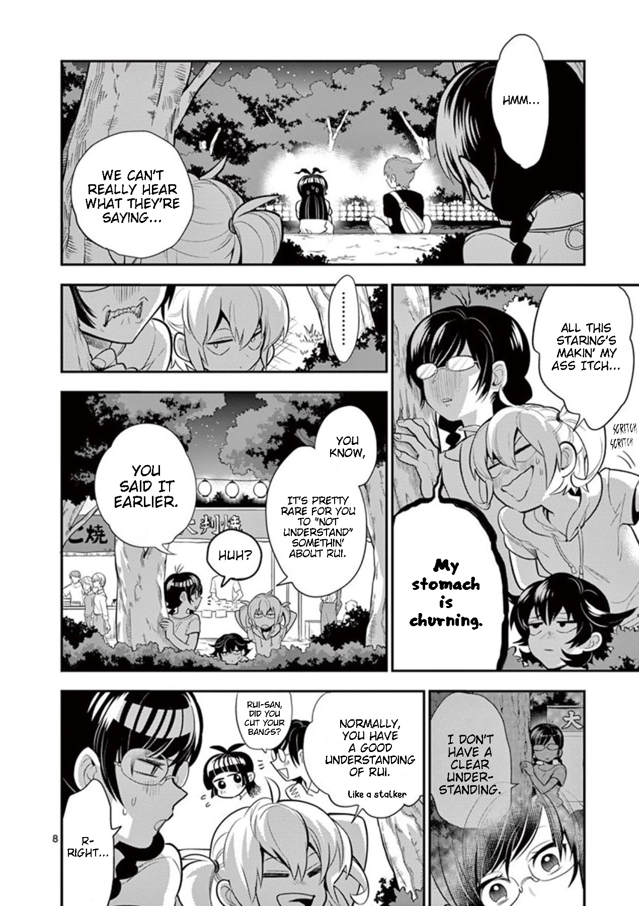 Moukin-chan Chapter 46 page 8 - Chapter 46: 46th Feather: Festival Pt. 3