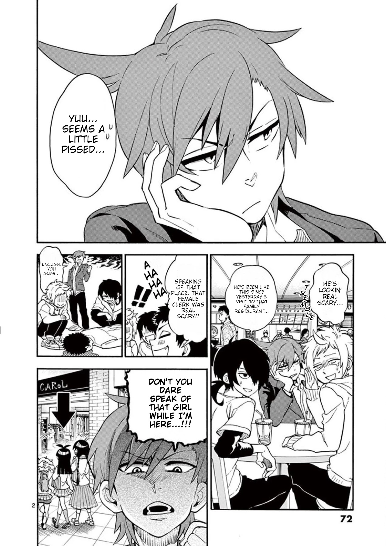 Moukin-chan Chapter 5 page 2 - Chapter 5: 5th Feather: Shopping