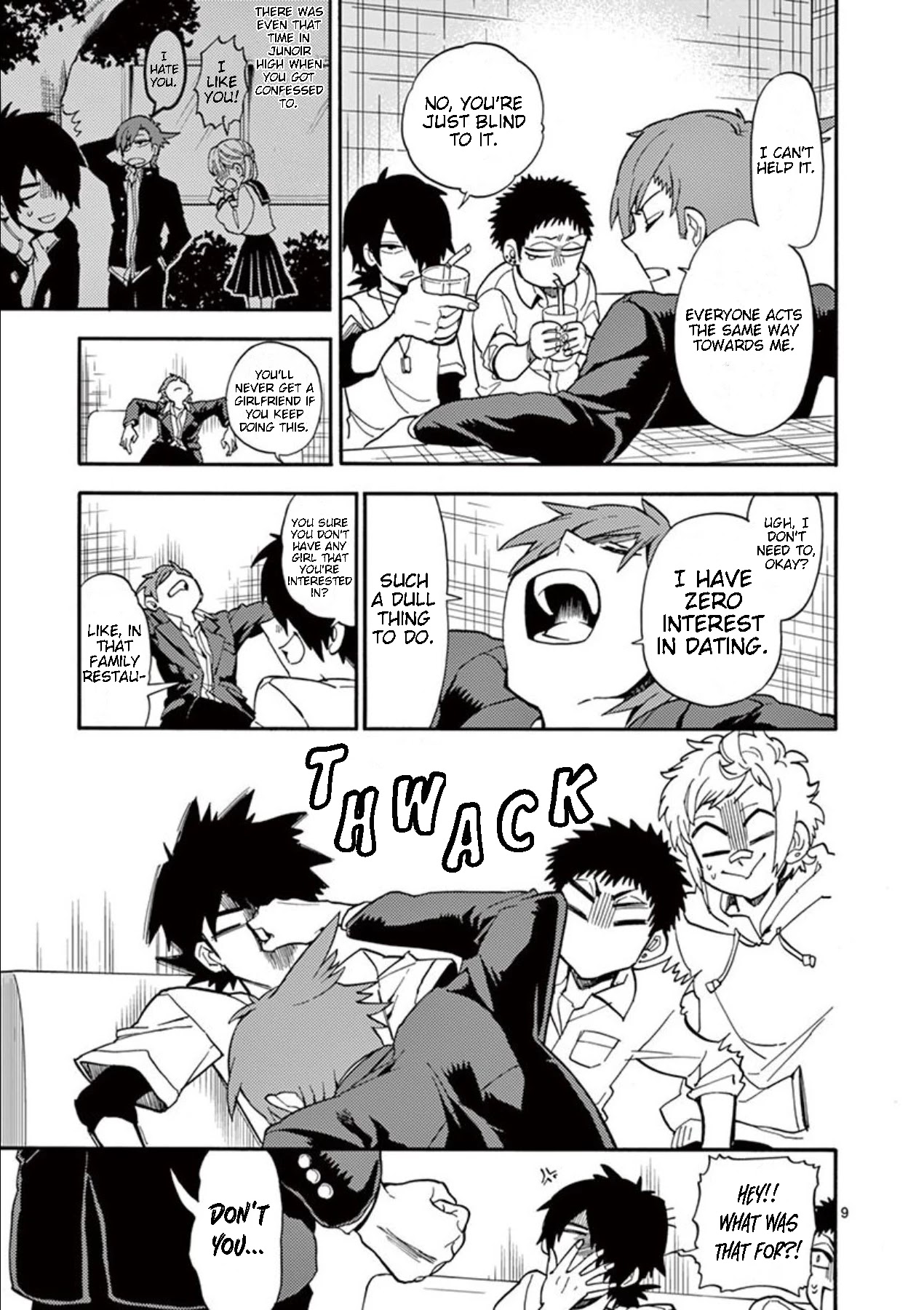 Moukin-chan Chapter 6 page 9 - Chapter 6: 6th Feather: Kotori-kun