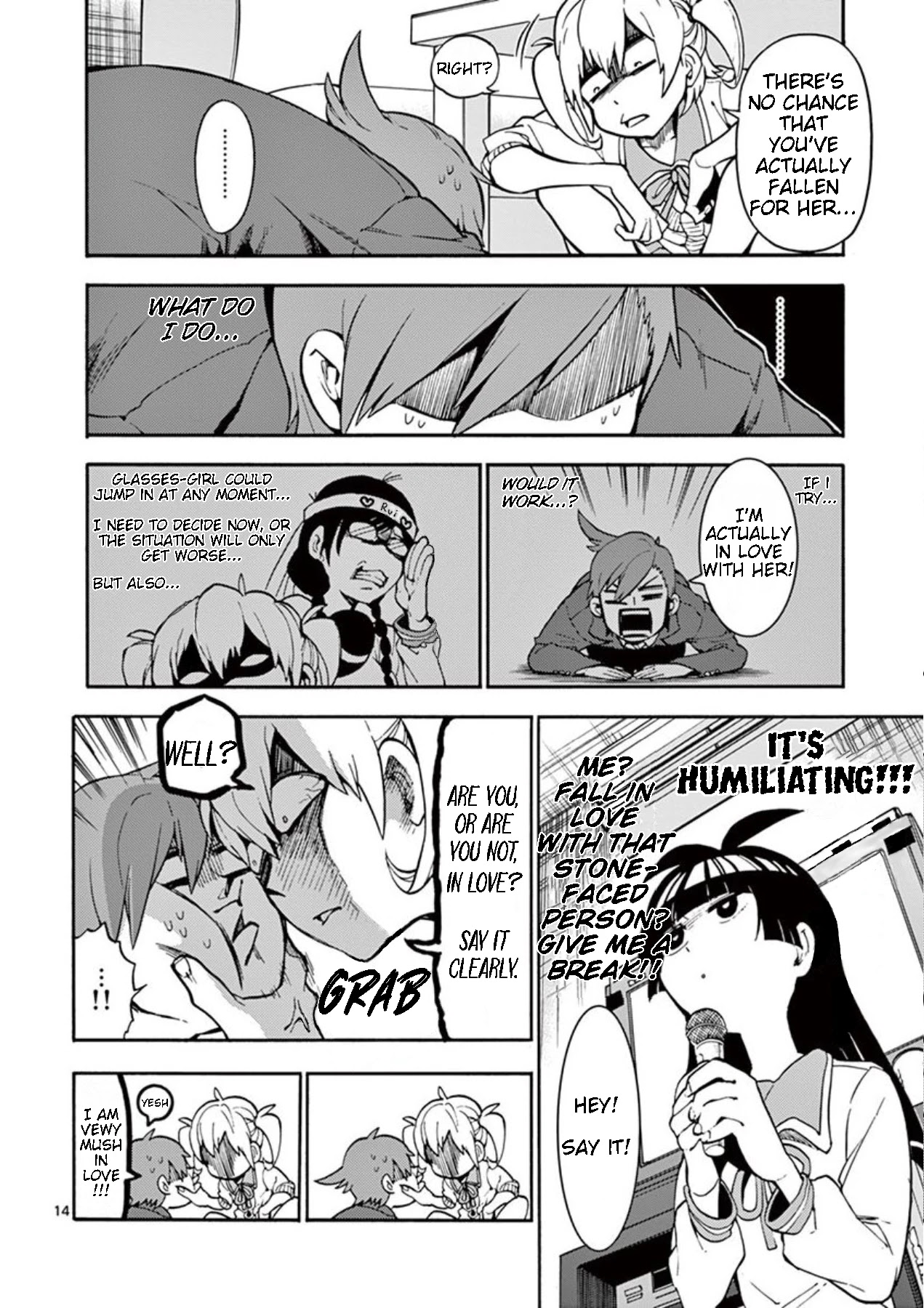 Moukin-chan Chapter 7 page 13 - Chapter 7: 7th Feather: Lost Bird