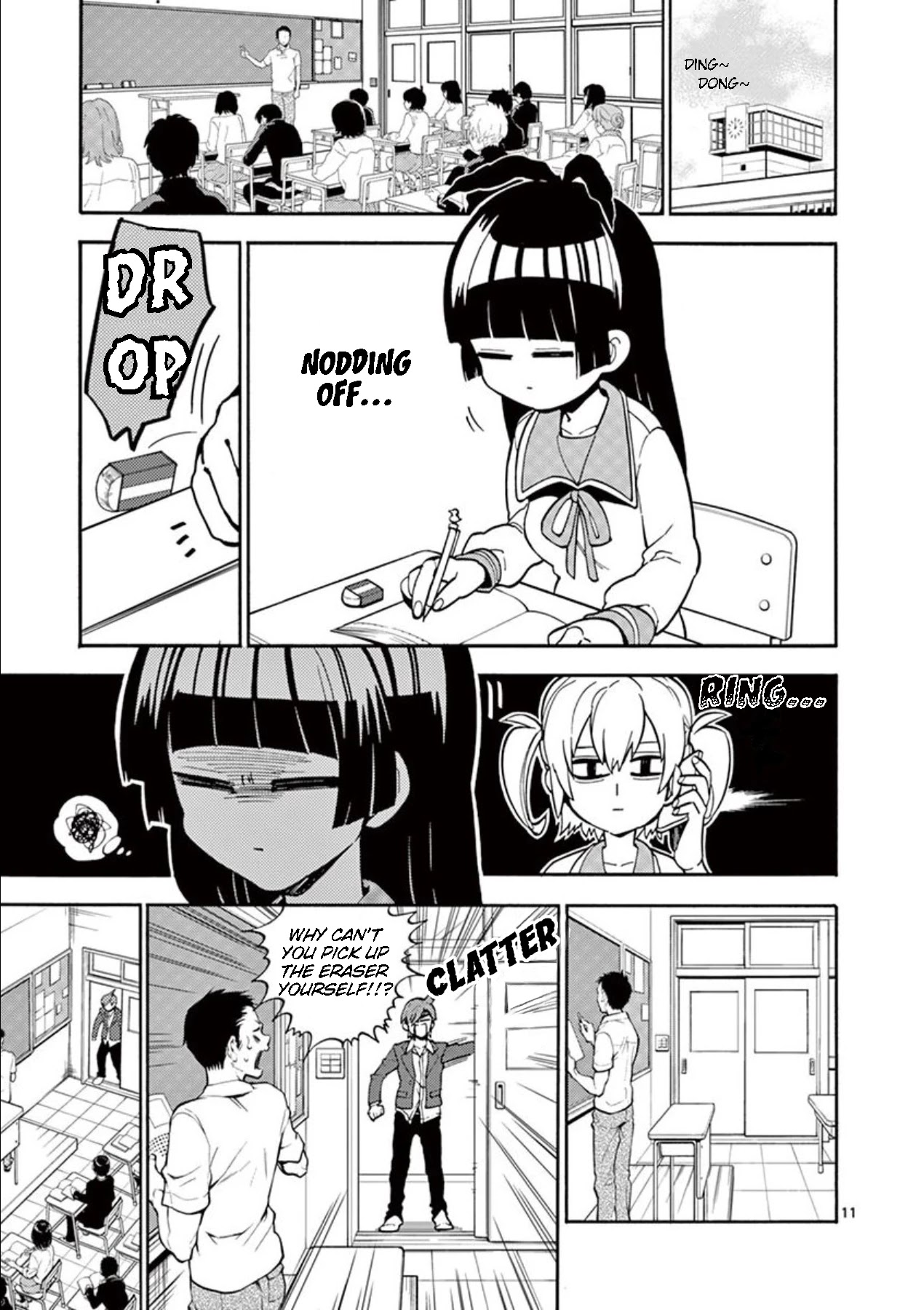 Moukin-chan Chapter 8 page 11 - Chapter 8: 8th Feather: Kotori-kun's Servanthood