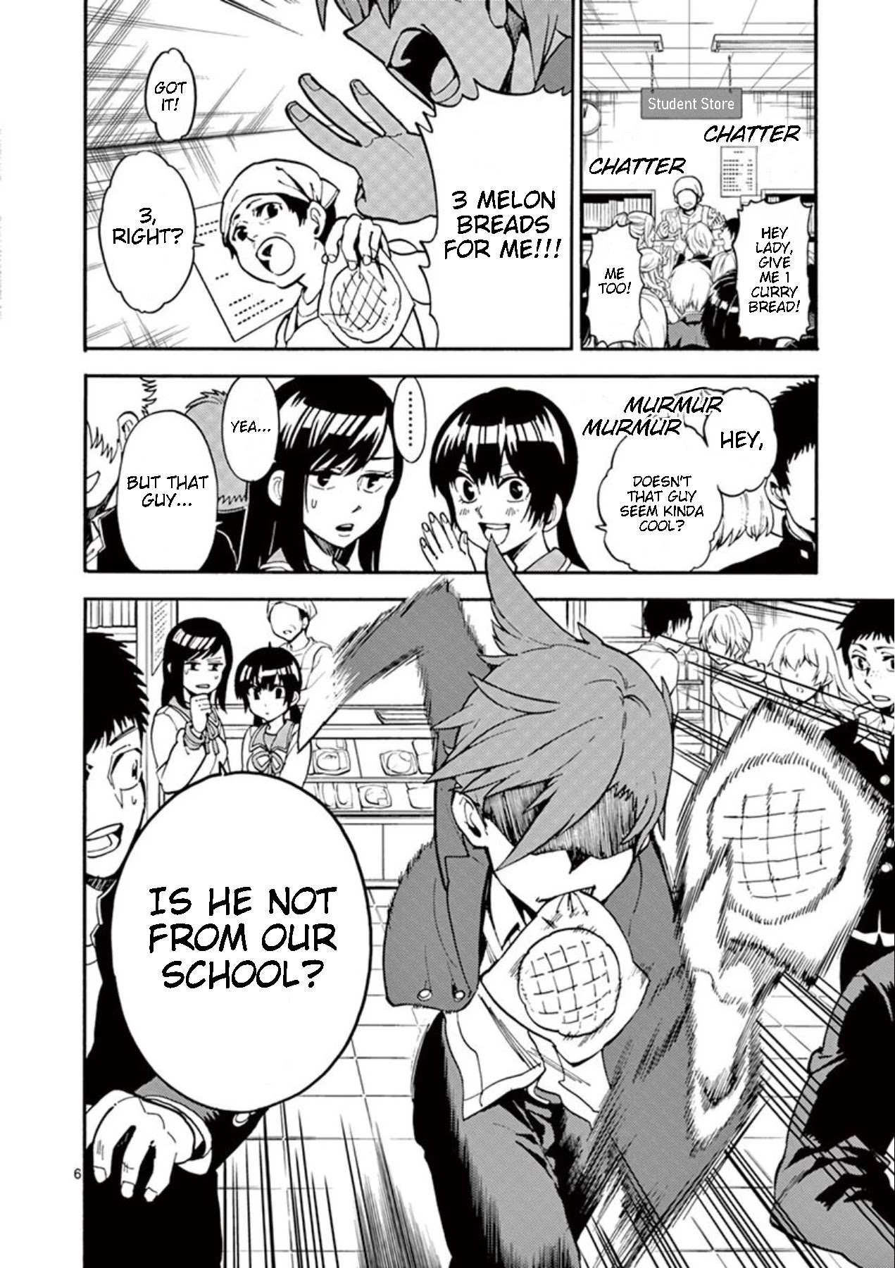 Moukin-chan Chapter 8 page 6 - Chapter 8: 8th Feather: Kotori-kun's Servanthood