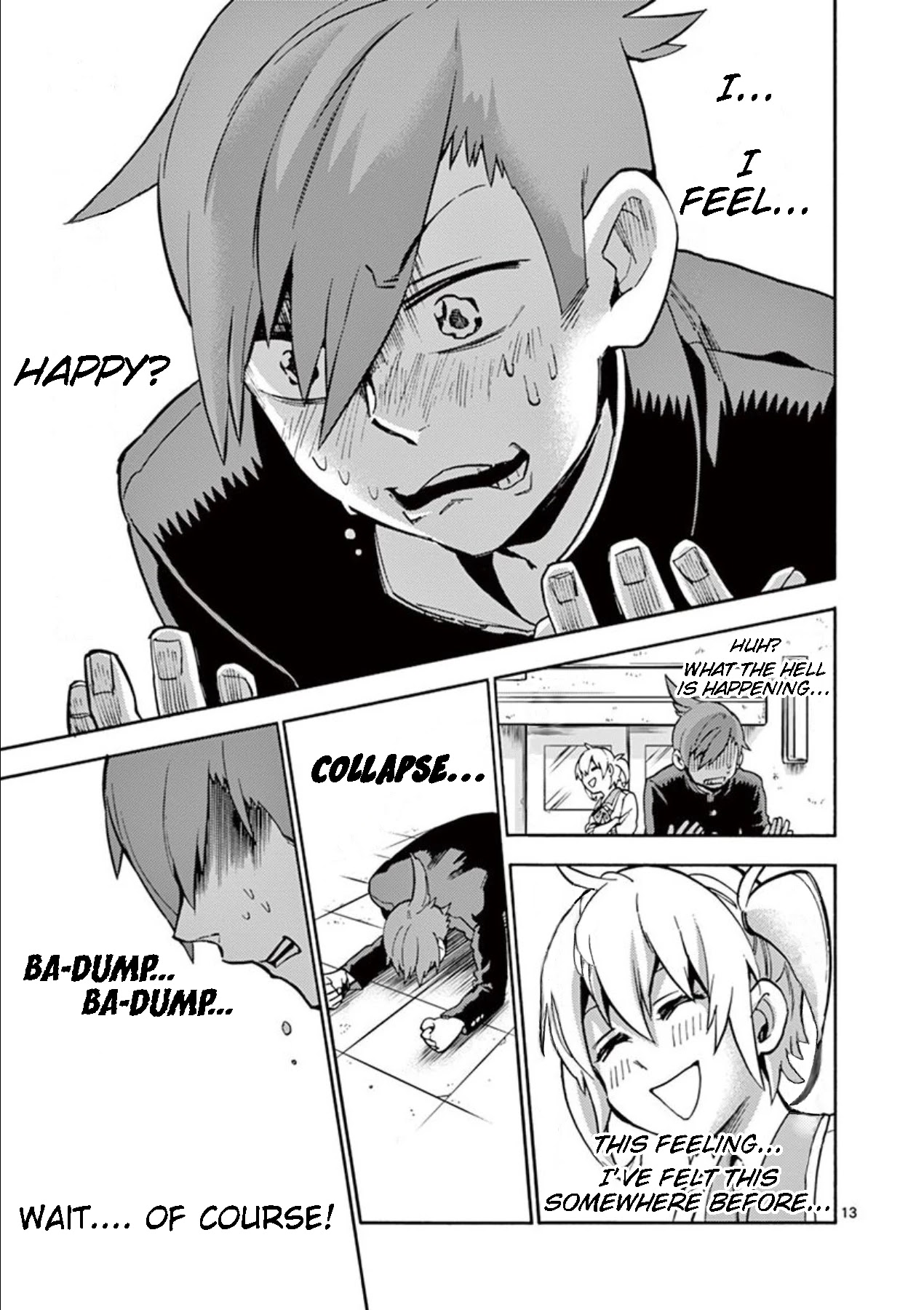 Moukin-chan Chapter 9 page 13 - Chapter 9: 9th Feather: "M"