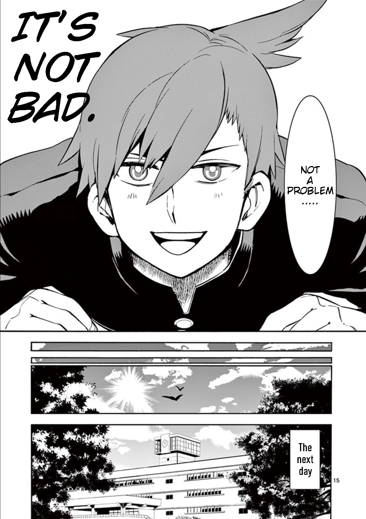 Moukin-chan Chapter 9 page 15 - Chapter 9: 9th Feather: "M"