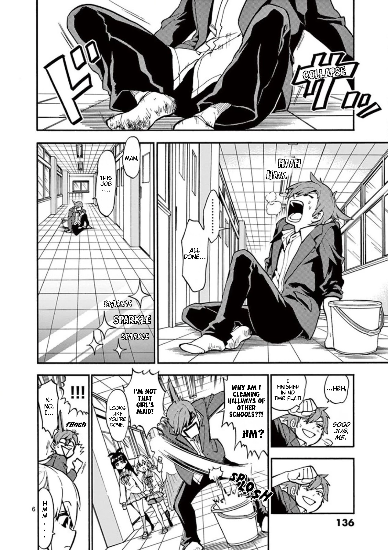 Moukin-chan Chapter 9 page 6 - Chapter 9: 9th Feather: "M"