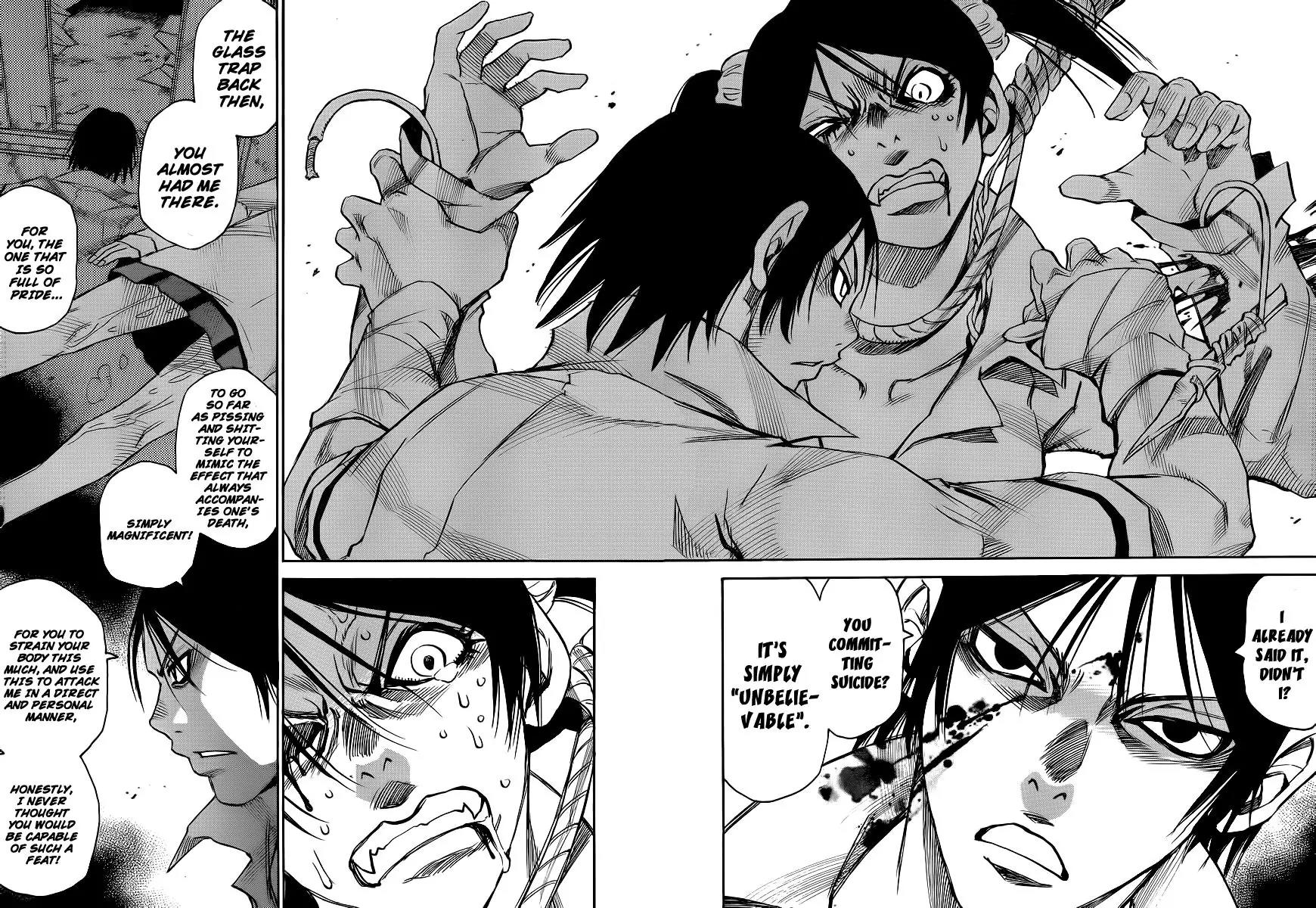 Mouryou no Yurikago Chapter 23 page 12 - Chapter 23: You will be the Only One to Die Here