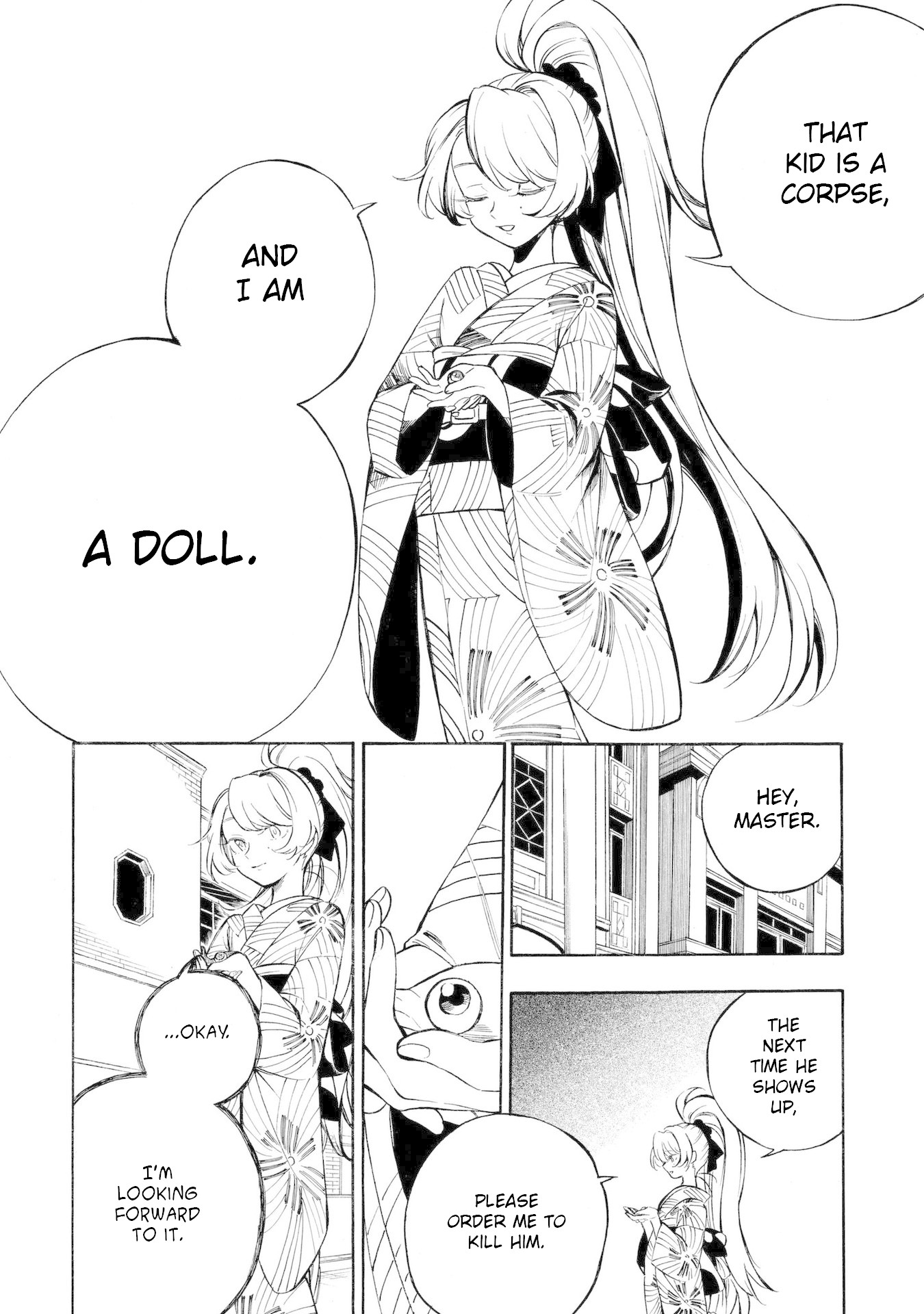 Mouryou Shoujo Chapter 11 page 12 - Chapter 11: Side Story & Designer