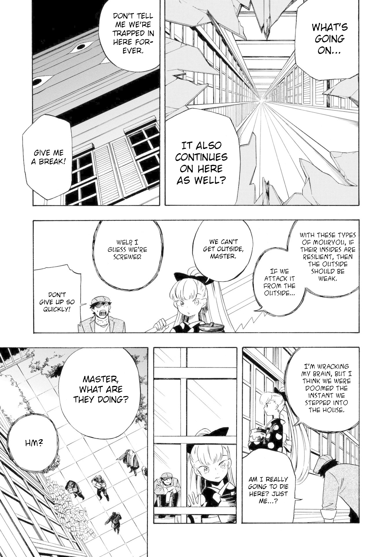 Mouryou Shoujo Chapter 12 page 17 - Chapter 12: Their House